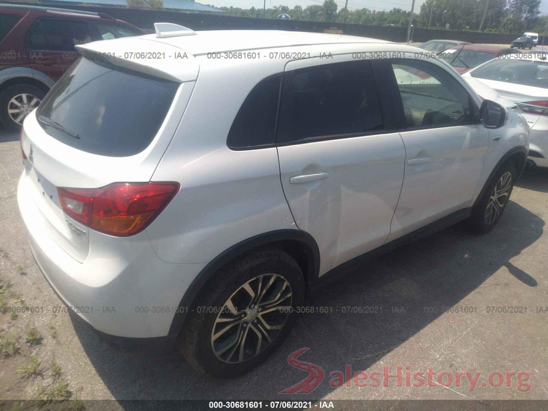 JA4AR3AU0HZ022949 2017 MITSUBISHI OUTLANDER SPORT