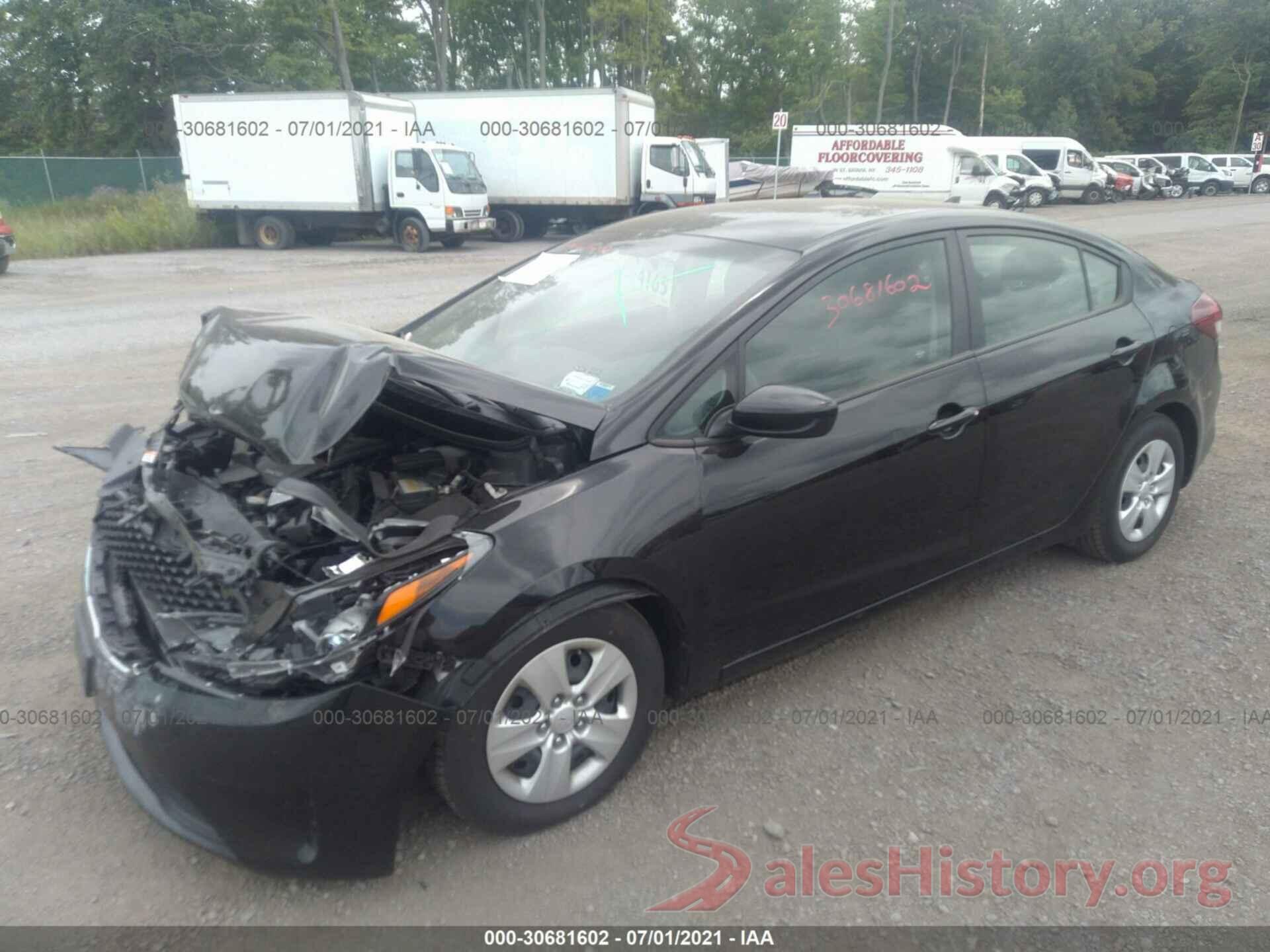 3KPFK4A76JE238614 2018 KIA FORTE