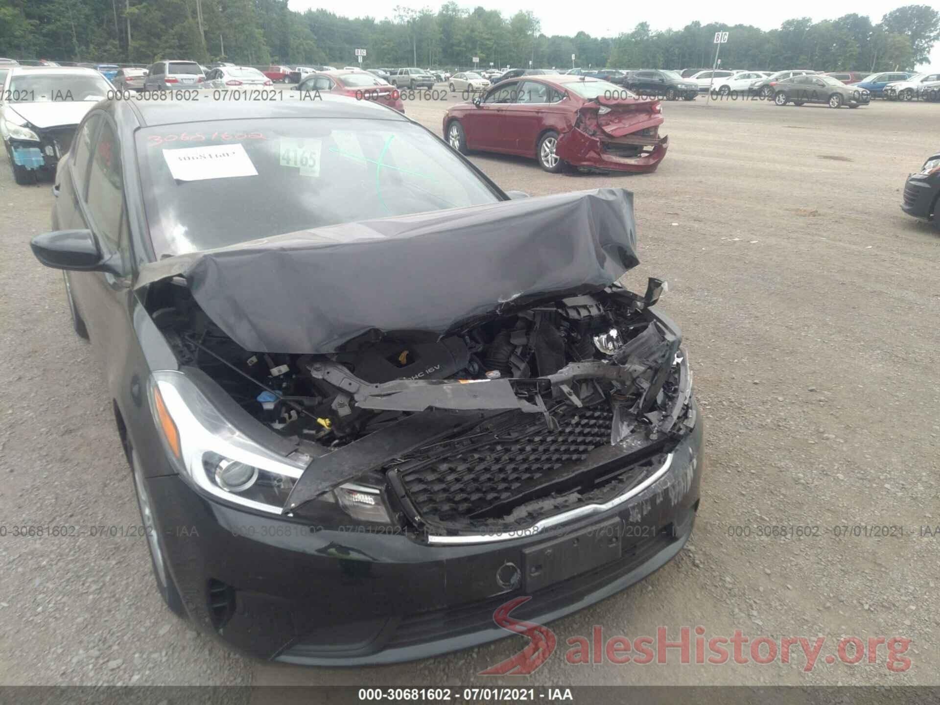 3KPFK4A76JE238614 2018 KIA FORTE