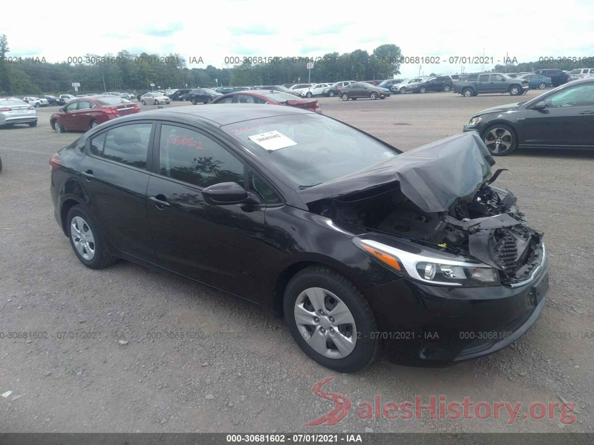 3KPFK4A76JE238614 2018 KIA FORTE