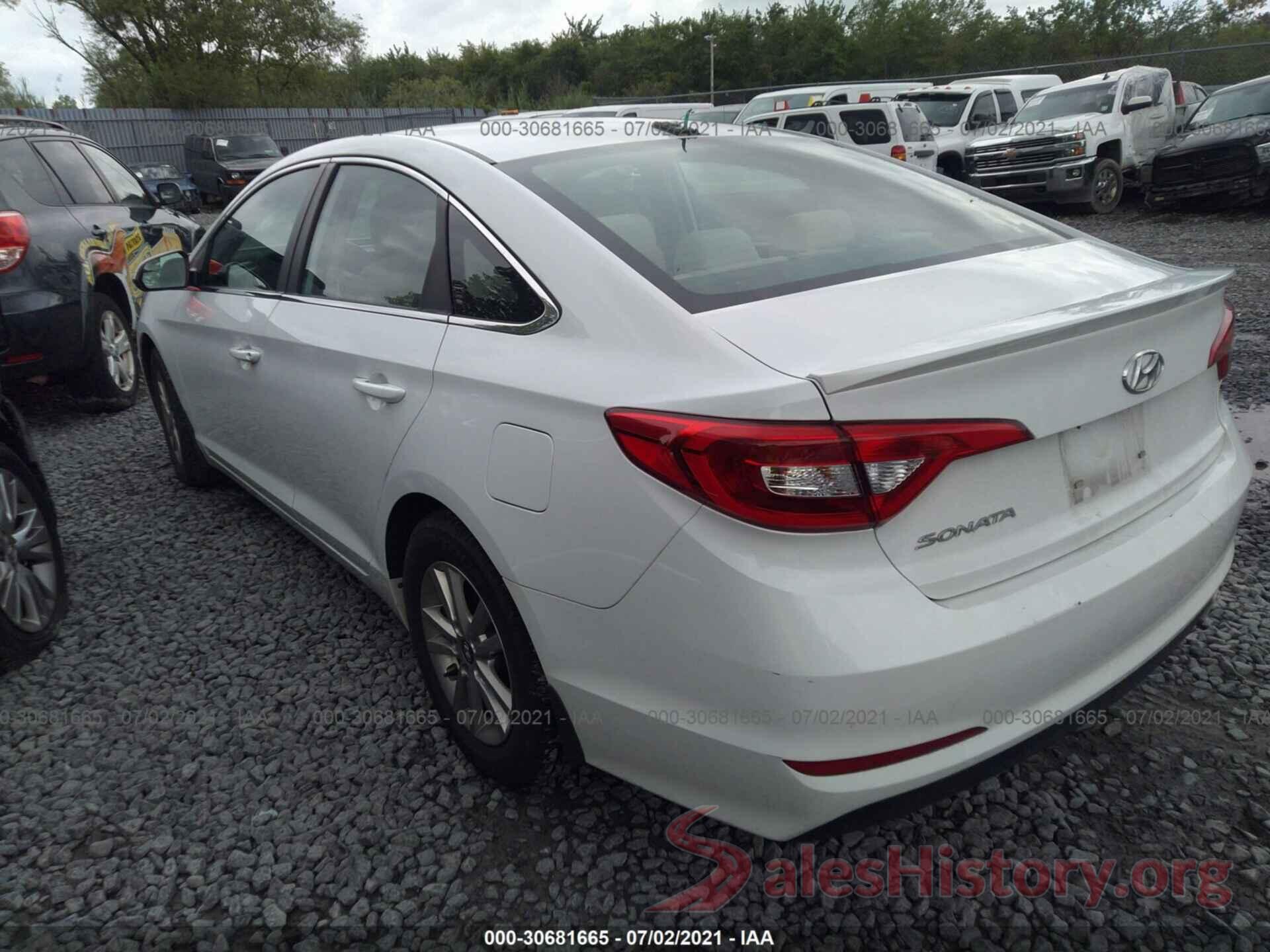 5NPE24AF7GH431913 2016 HYUNDAI SONATA