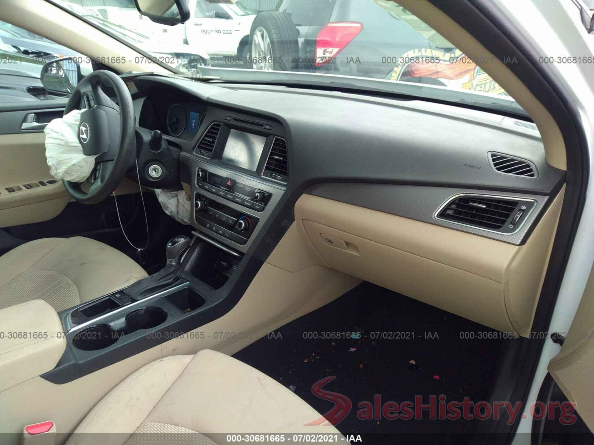 5NPE24AF7GH431913 2016 HYUNDAI SONATA