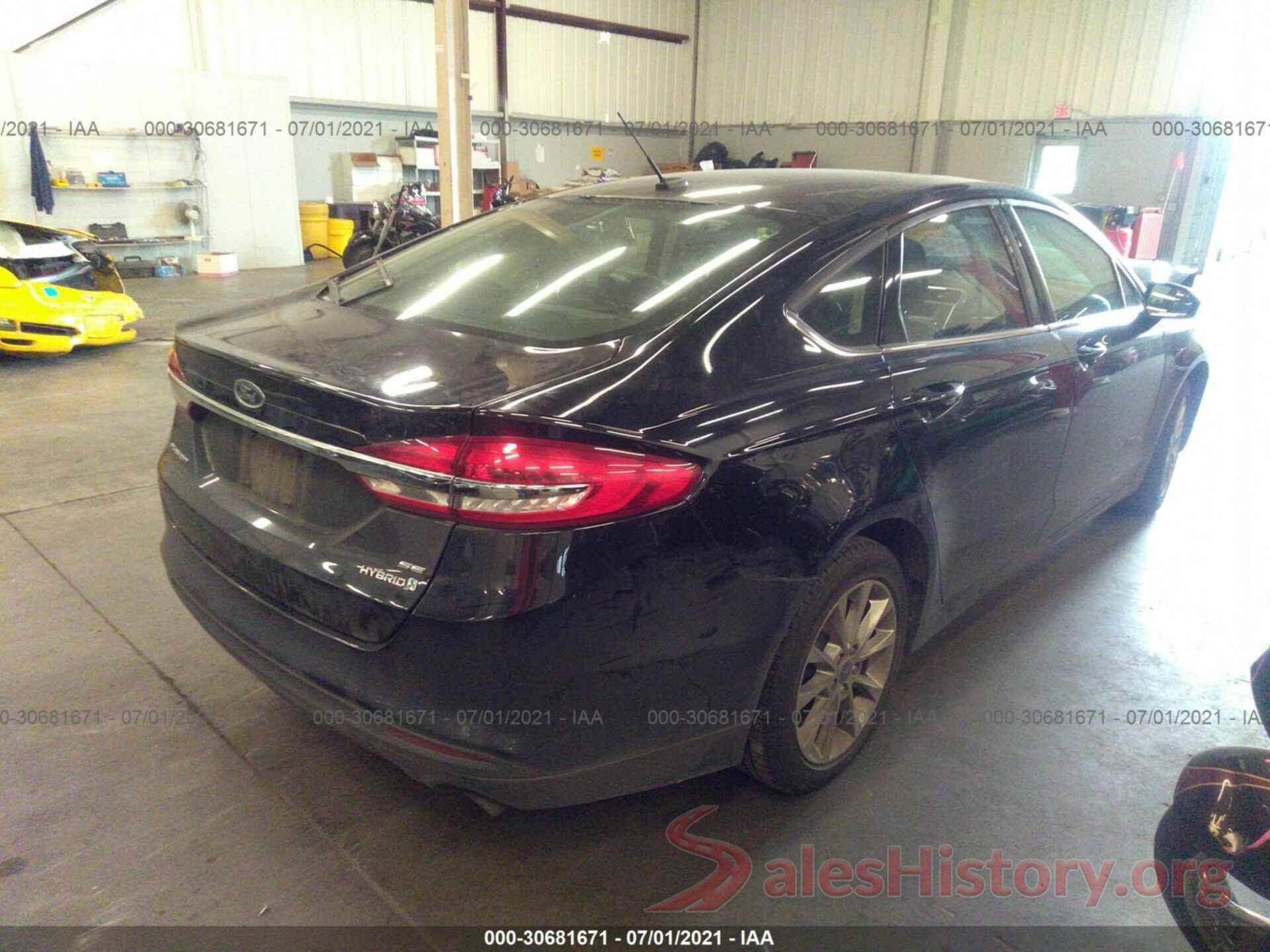 3FA6P0LU6HR285597 2017 FORD FUSION