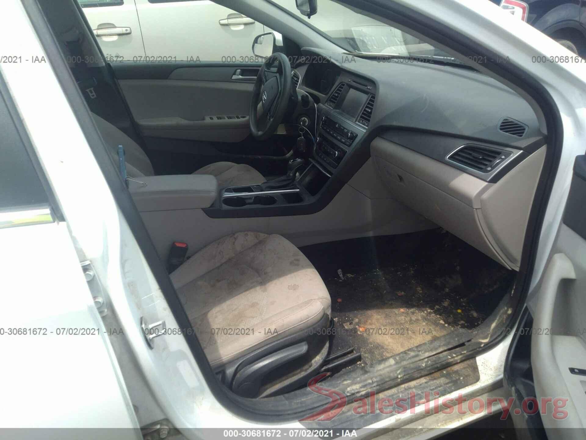 5NPE24AF5GH300849 2016 HYUNDAI SONATA