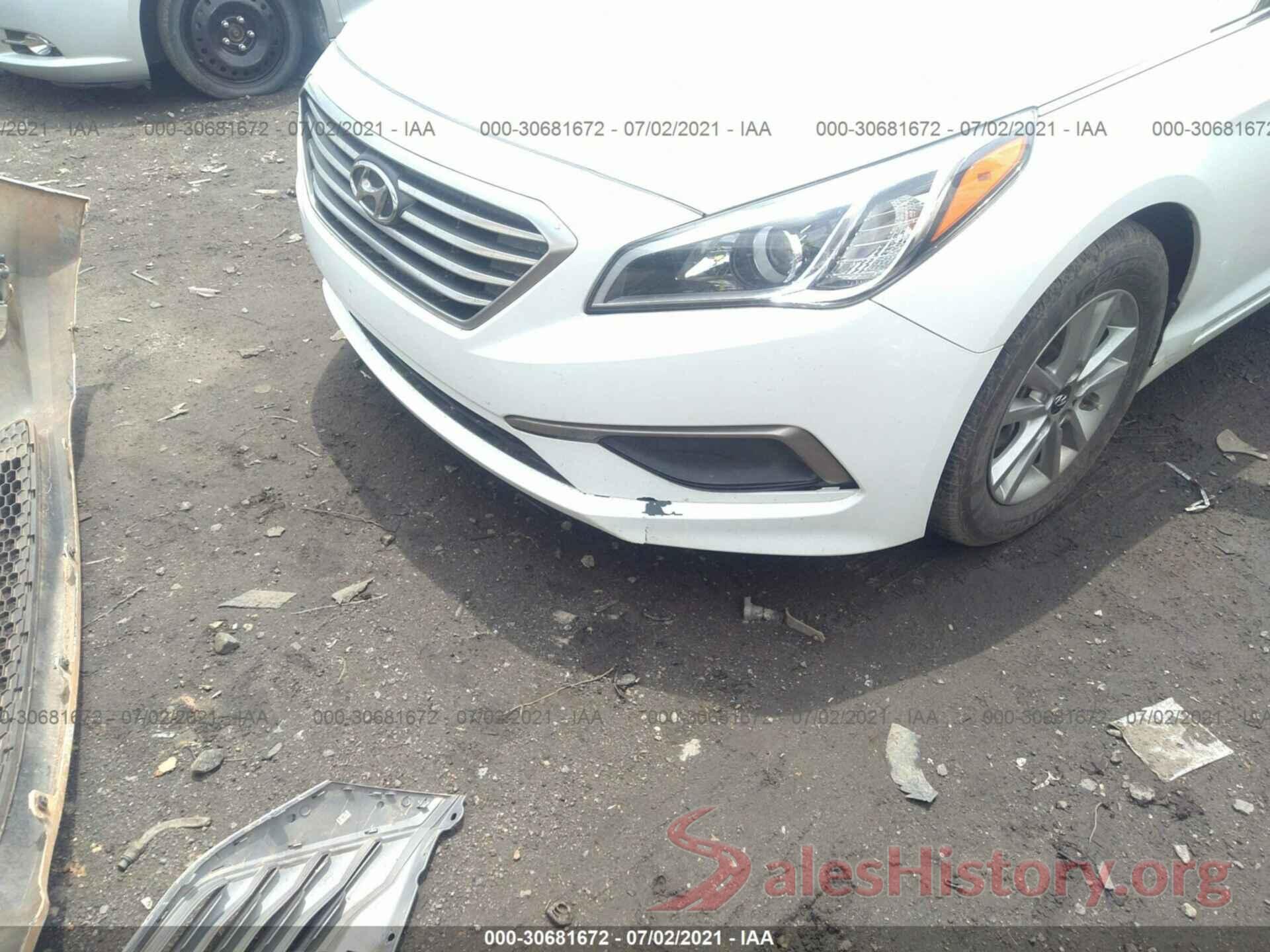 5NPE24AF5GH300849 2016 HYUNDAI SONATA