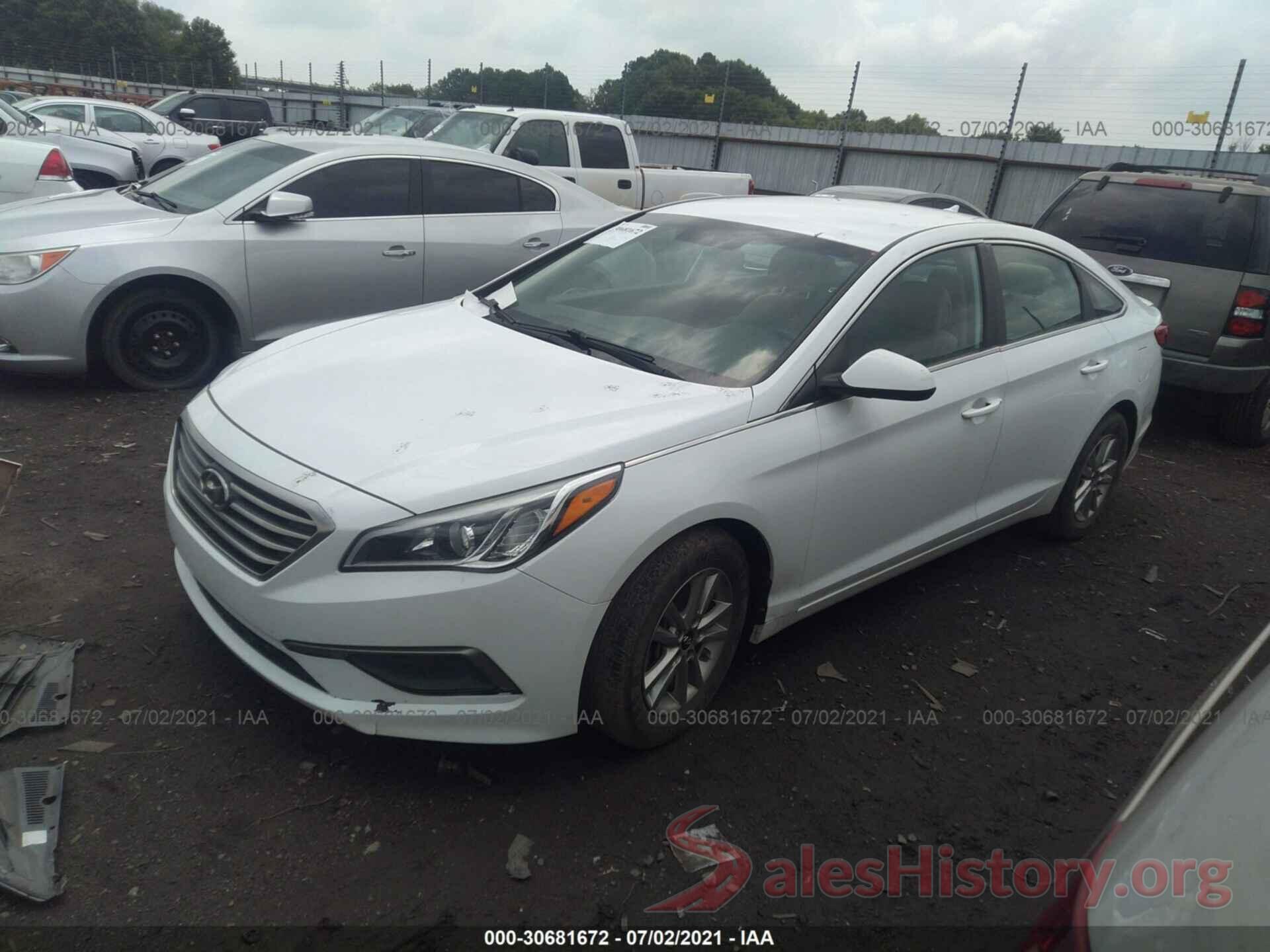 5NPE24AF5GH300849 2016 HYUNDAI SONATA