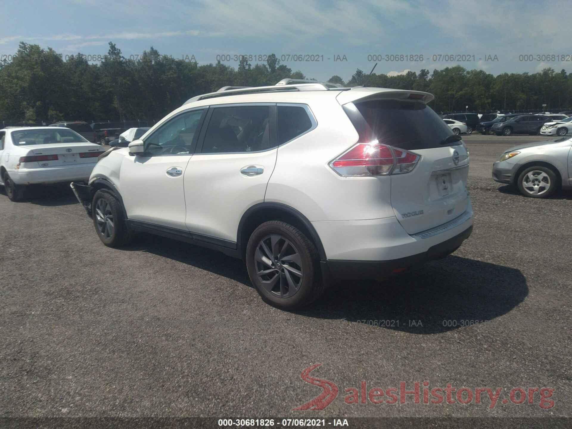 5N1AT2MV0GC837929 2016 NISSAN ROGUE