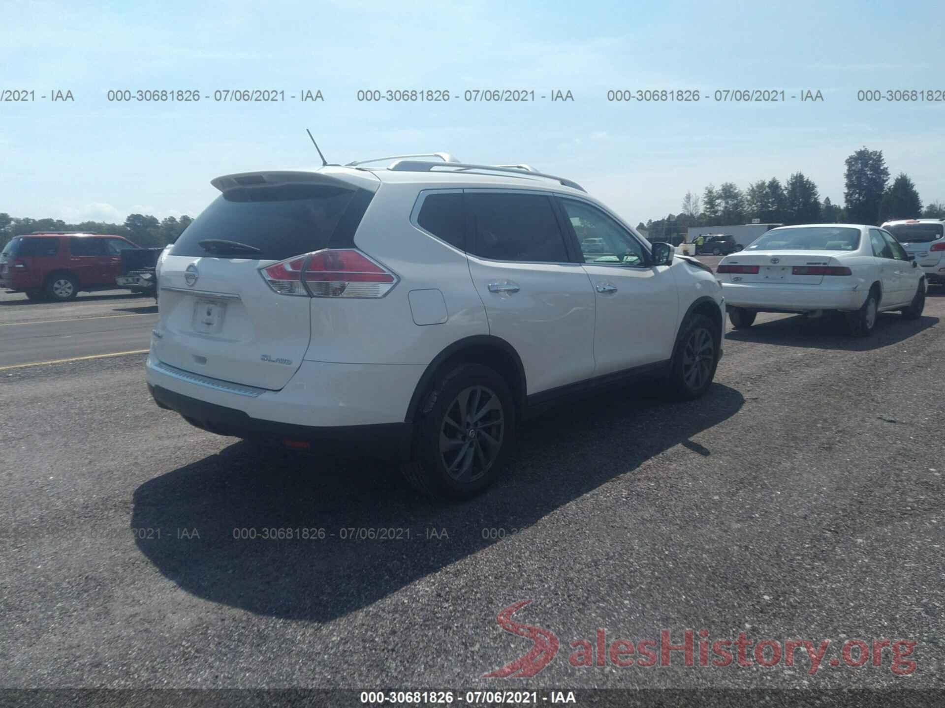 5N1AT2MV0GC837929 2016 NISSAN ROGUE