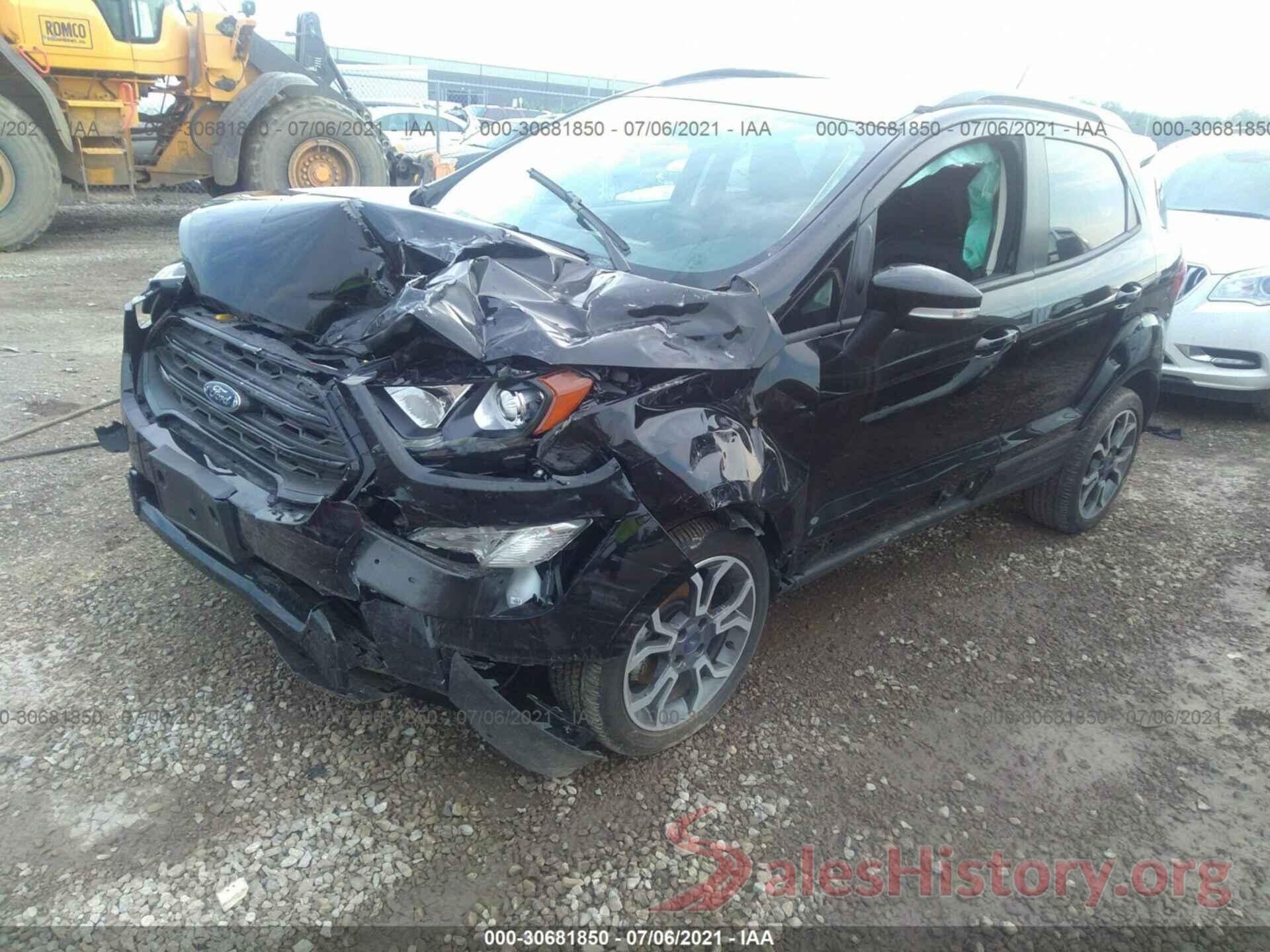 MAJ6S3JL6KC300597 2019 FORD ECOSPORT