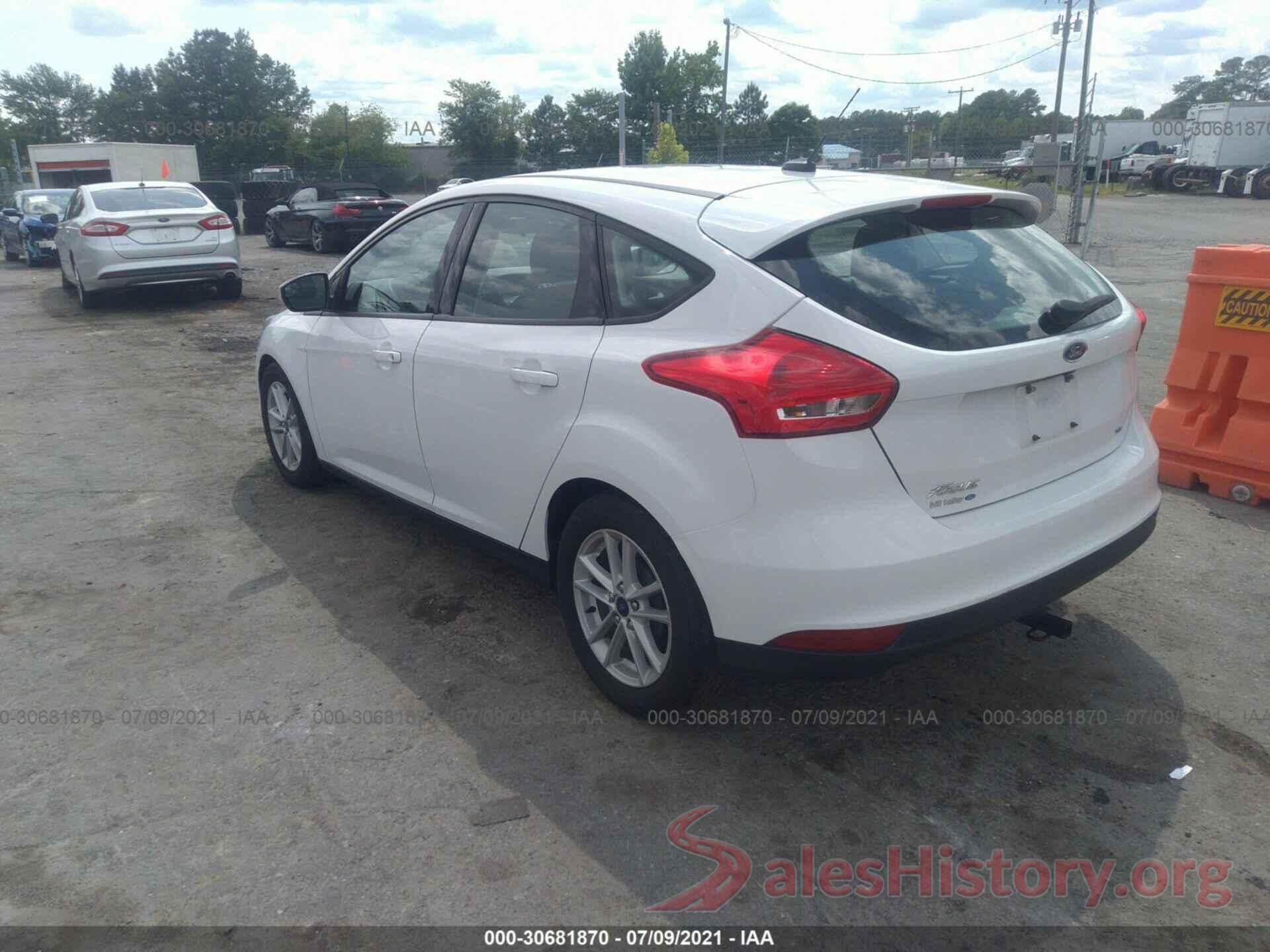 1FADP3K22HL282591 2017 FORD FOCUS