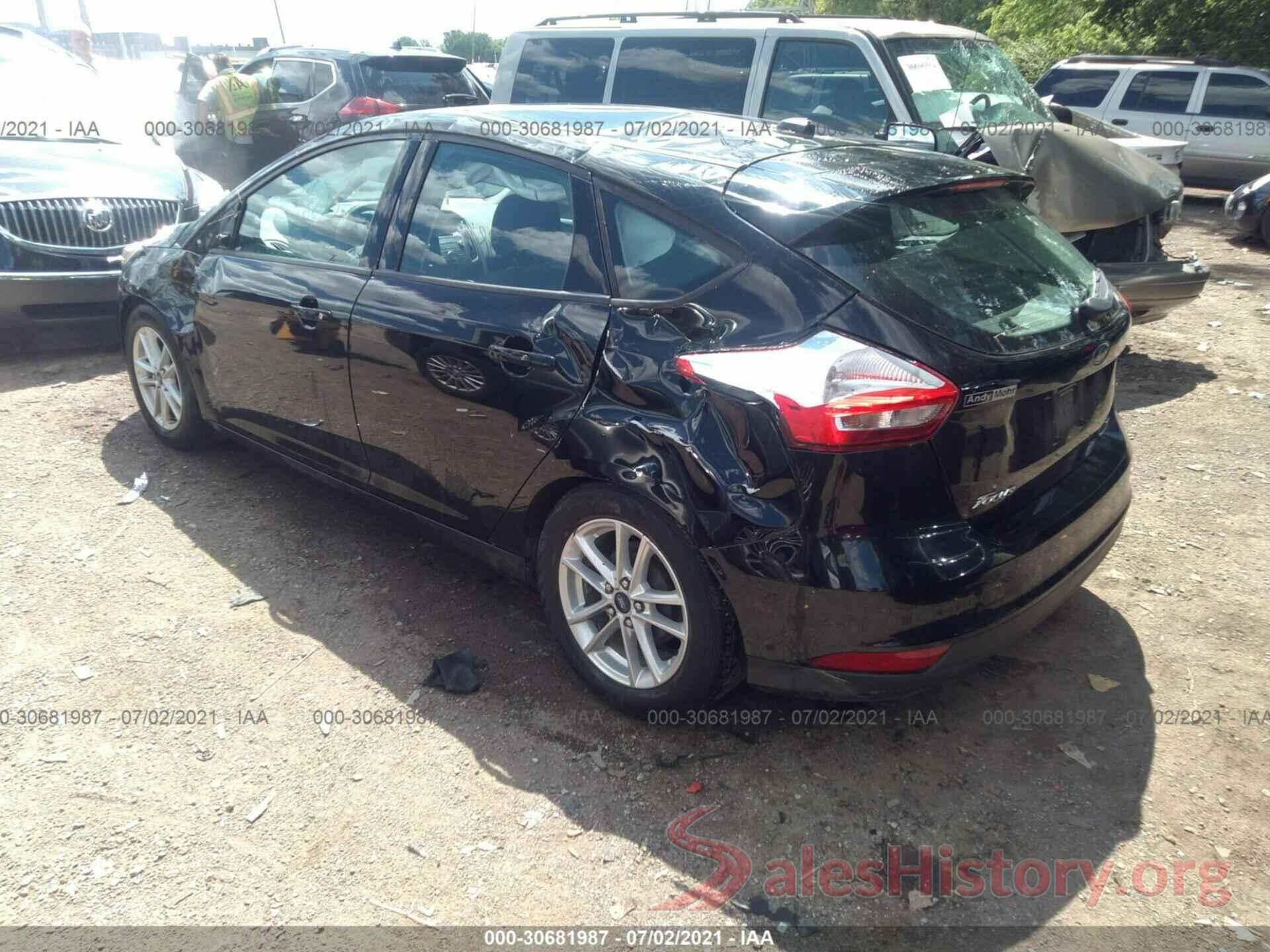 1FADP3K2XGL251569 2016 FORD FOCUS