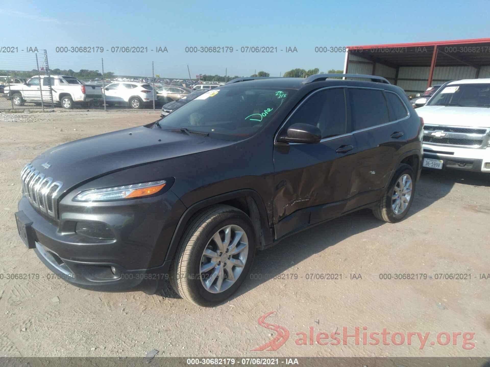 1C4PJMDB7GW186593 2016 JEEP CHEROKEE