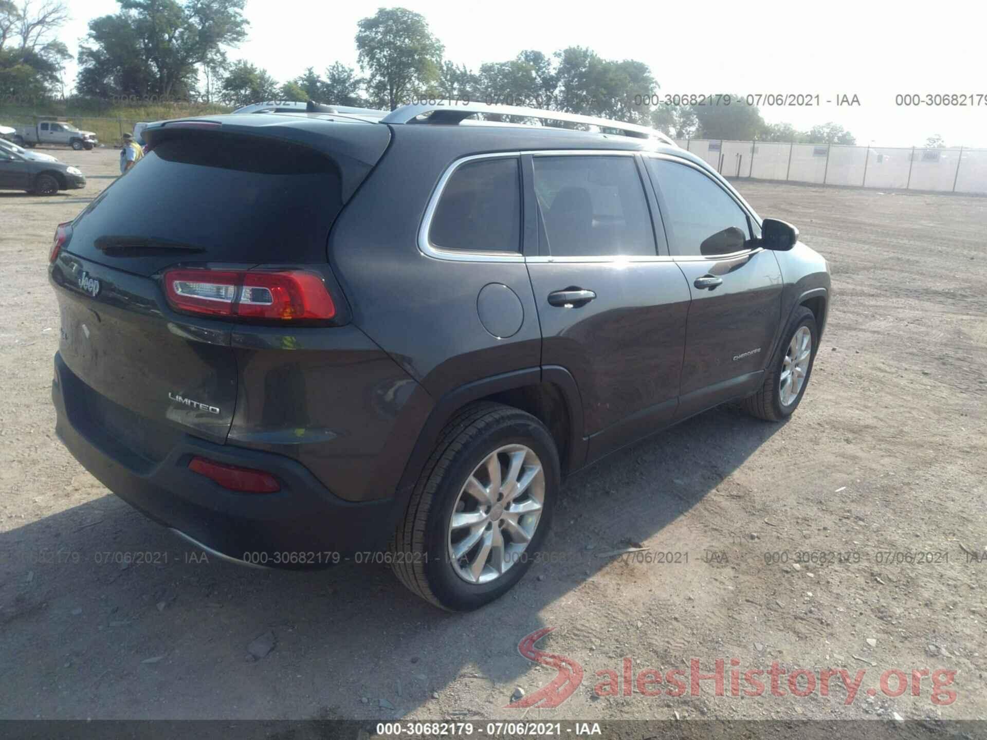 1C4PJMDB7GW186593 2016 JEEP CHEROKEE