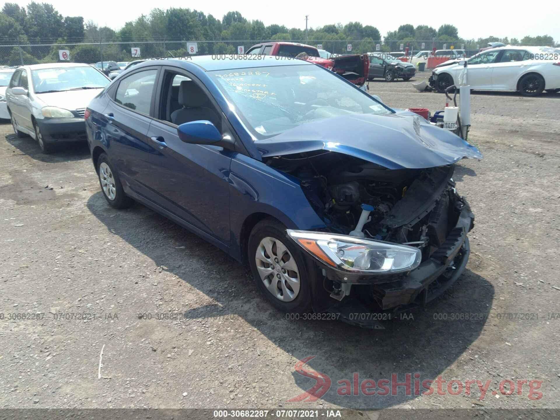 KMHCT4AE0GU038073 2016 HYUNDAI ACCENT