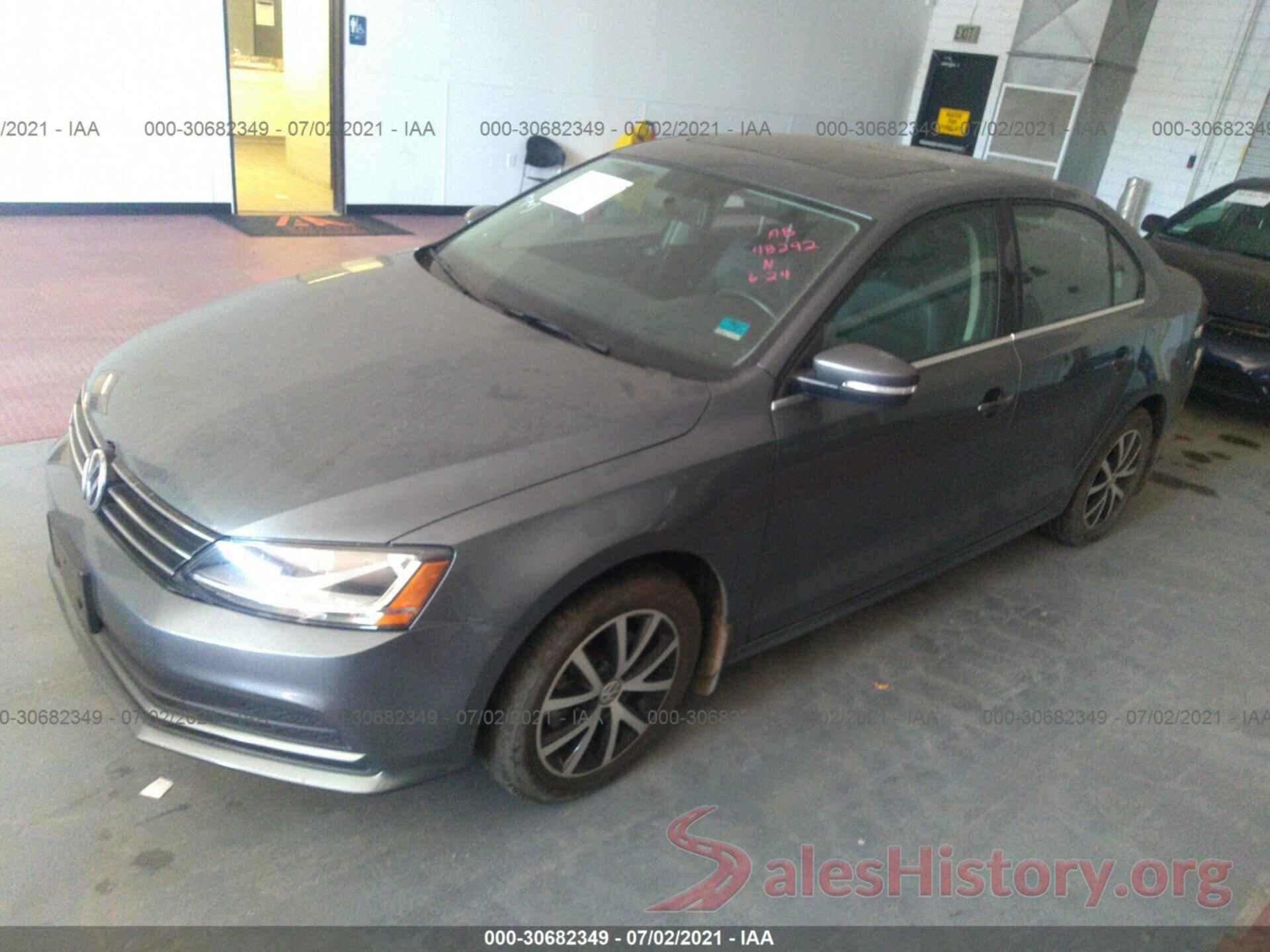 3VWDB7AJ8HM356262 2017 VOLKSWAGEN JETTA