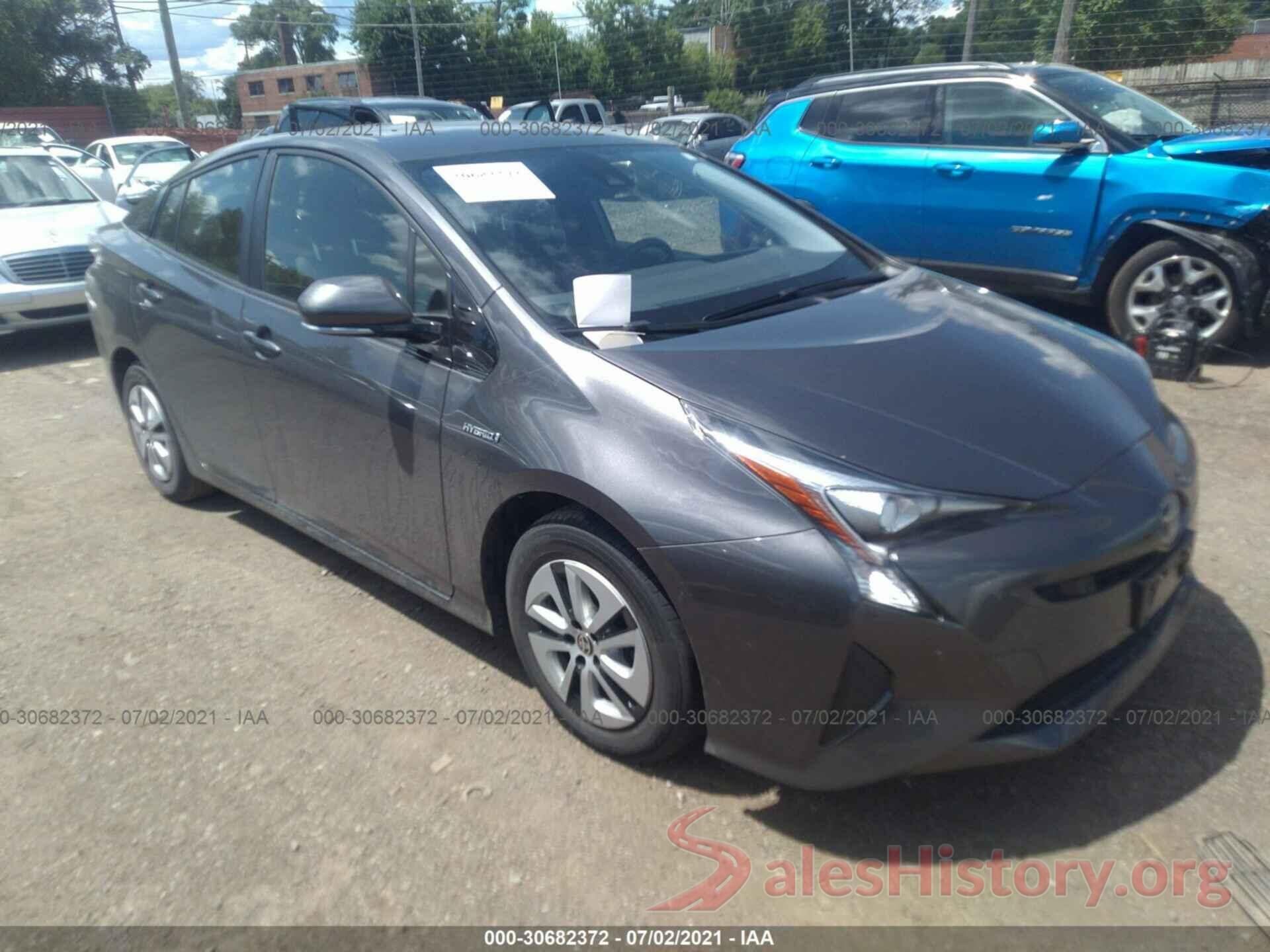 JTDKBRFU9J3599000 2018 TOYOTA PRIUS