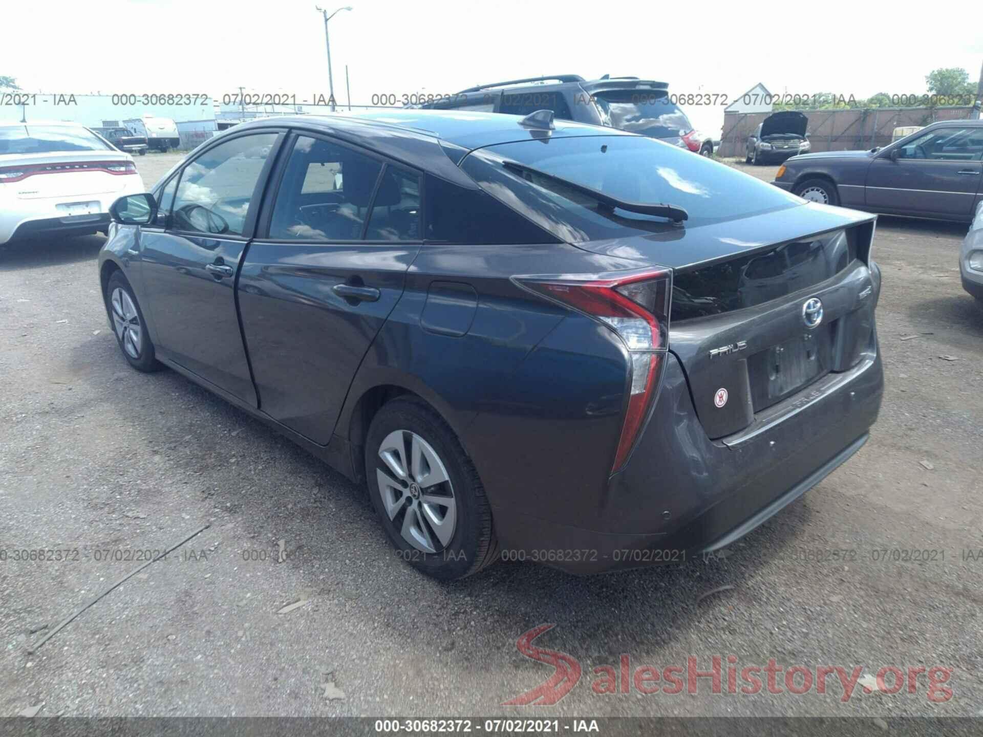 JTDKBRFU9J3599000 2018 TOYOTA PRIUS