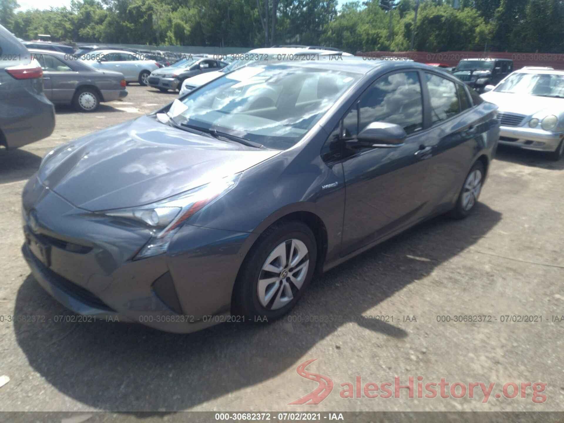 JTDKBRFU9J3599000 2018 TOYOTA PRIUS