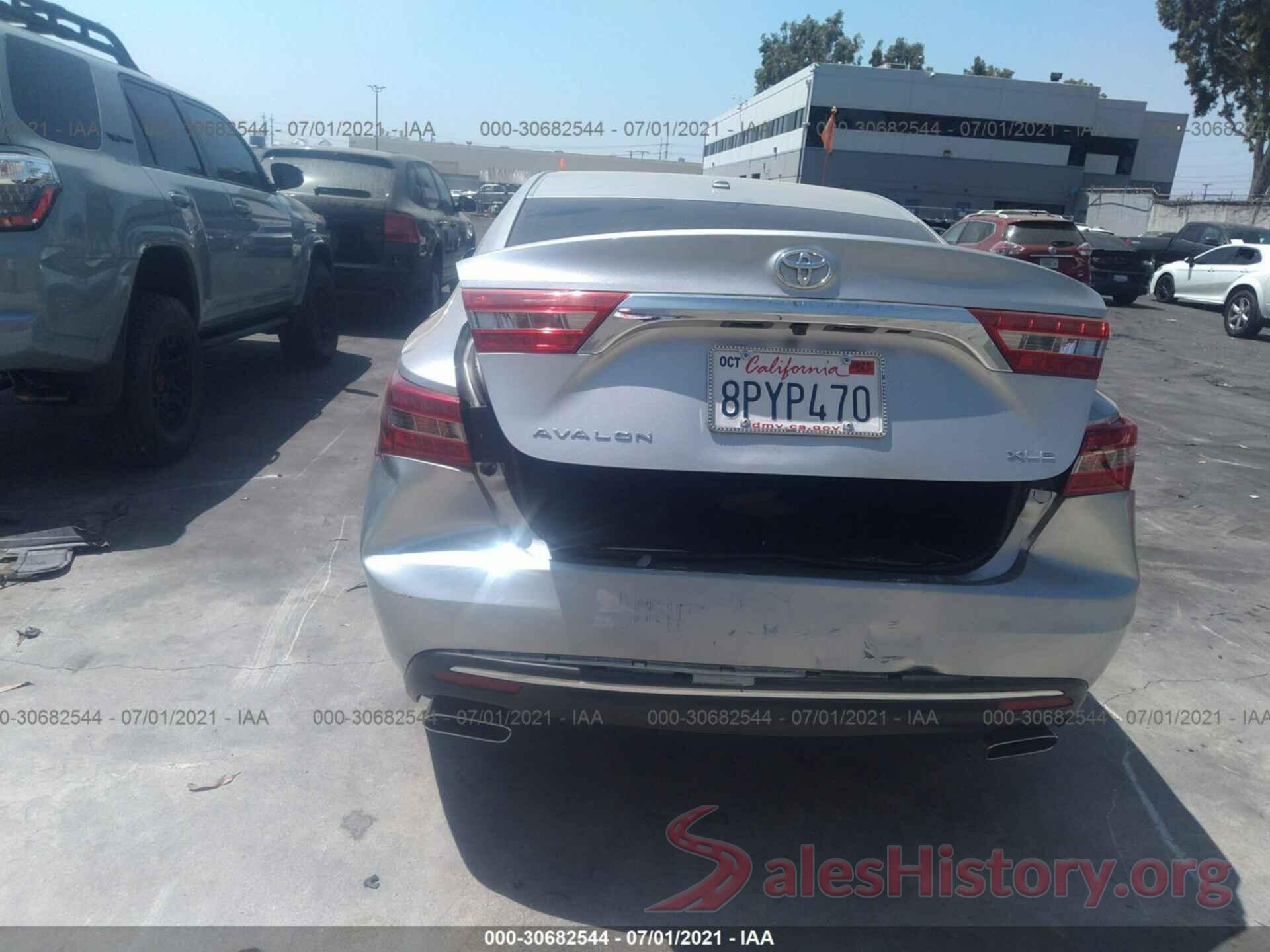 4T1BK1EB6GU239389 2016 TOYOTA AVALON