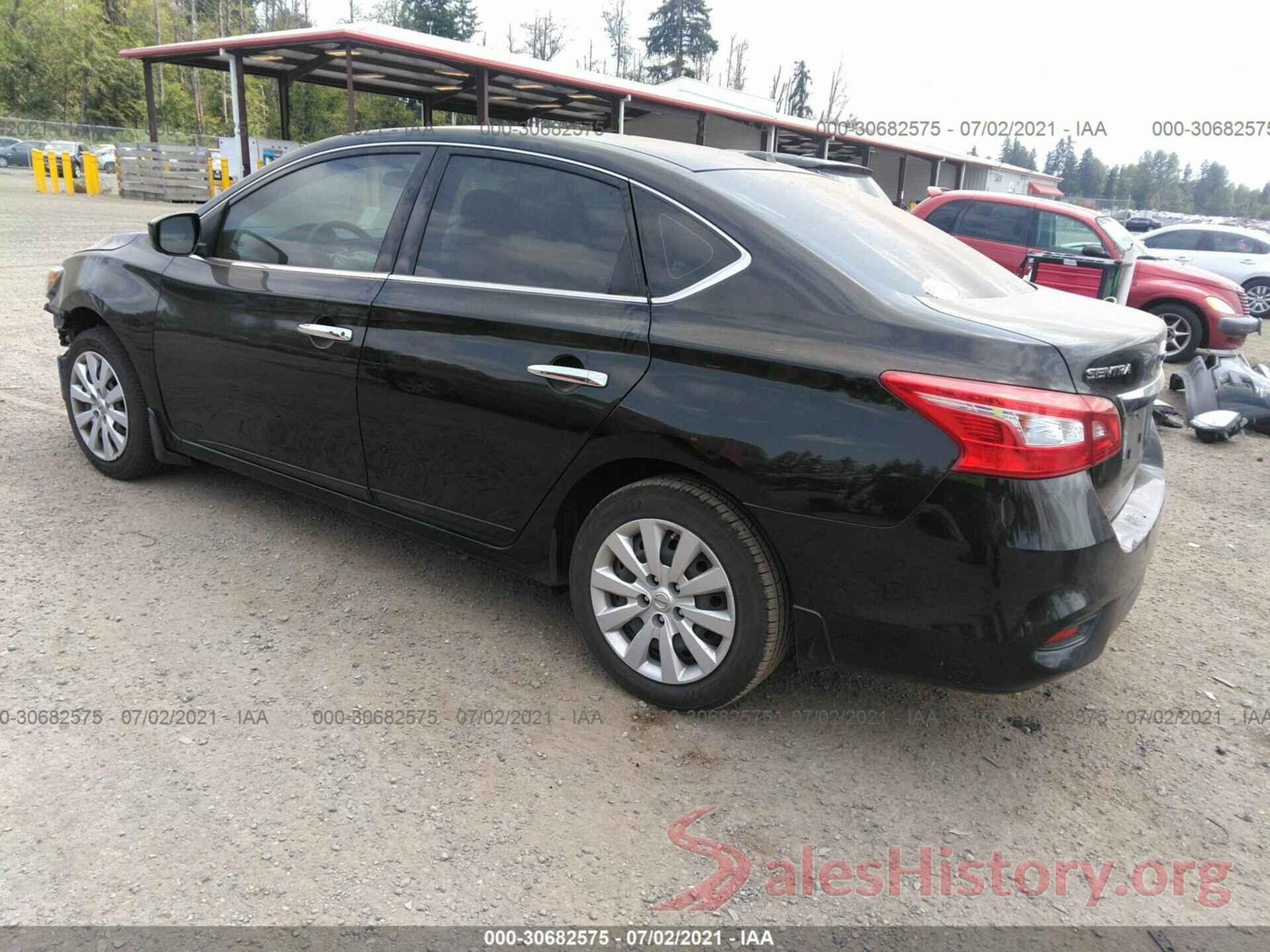 3N1AB7AP8GY303453 2016 NISSAN SENTRA