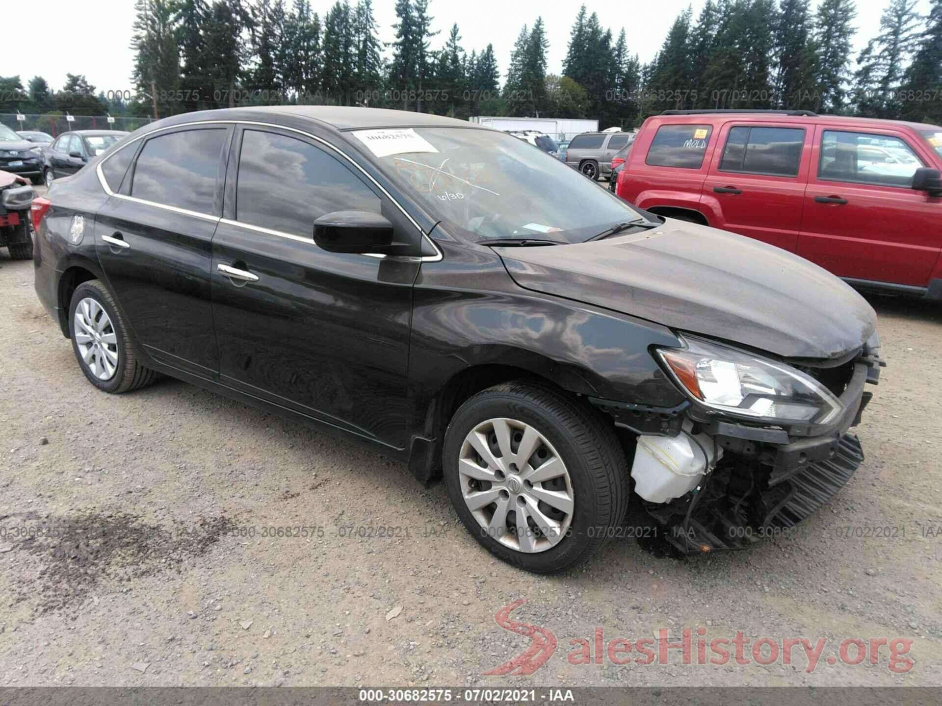 3N1AB7AP8GY303453 2016 NISSAN SENTRA