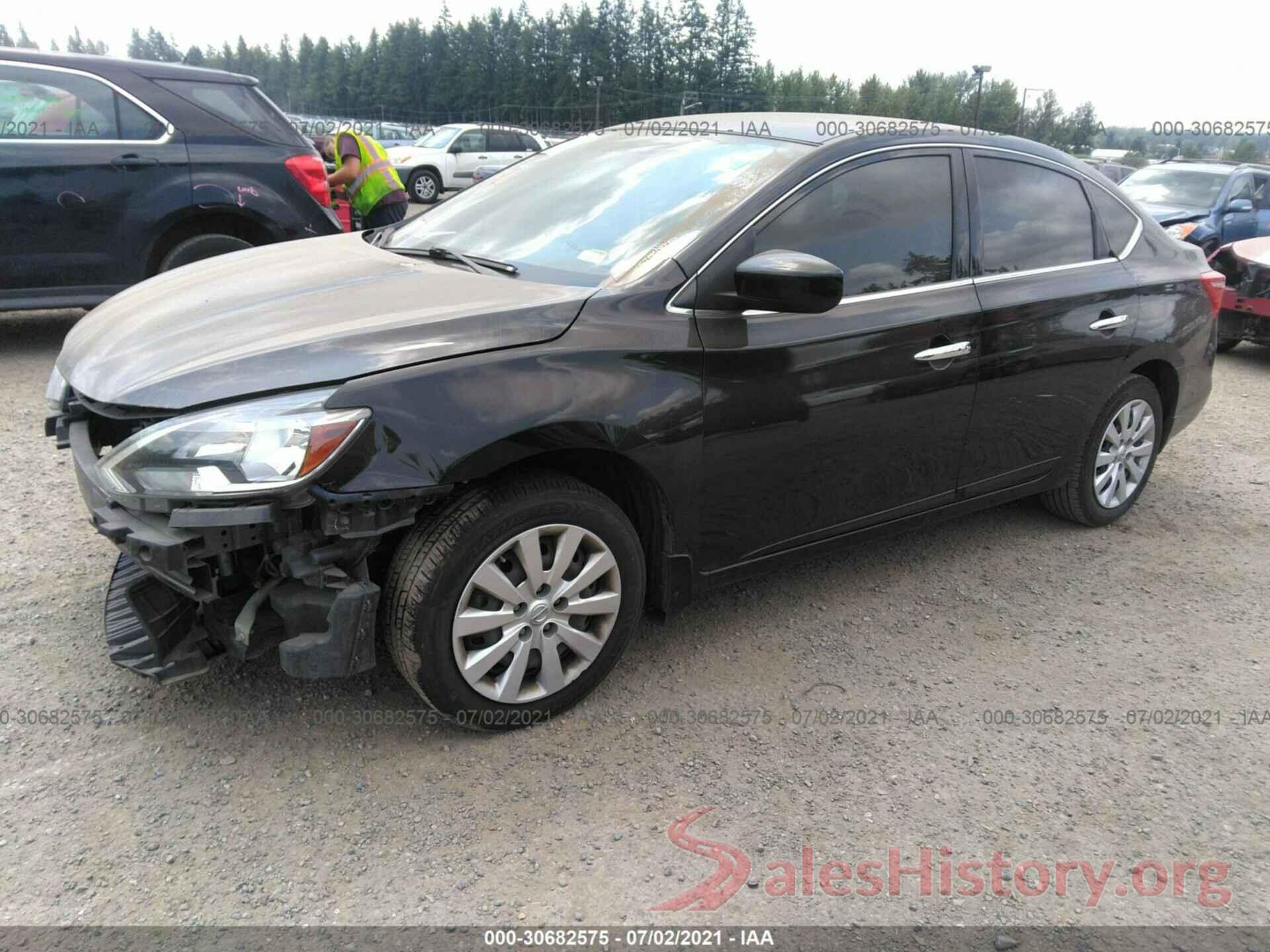 3N1AB7AP8GY303453 2016 NISSAN SENTRA