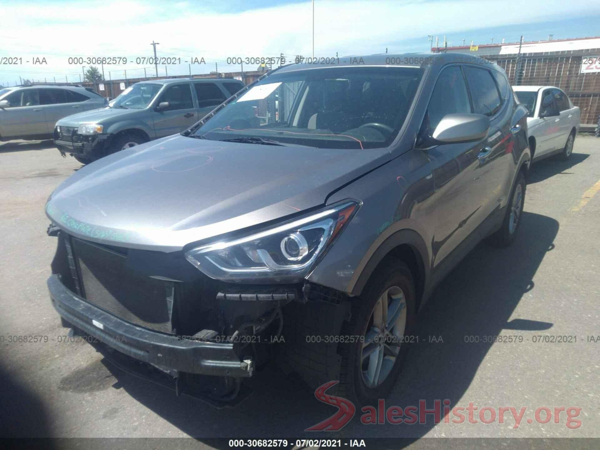 5XYZTDLB7HG432433 2017 HYUNDAI SANTA FE SPORT