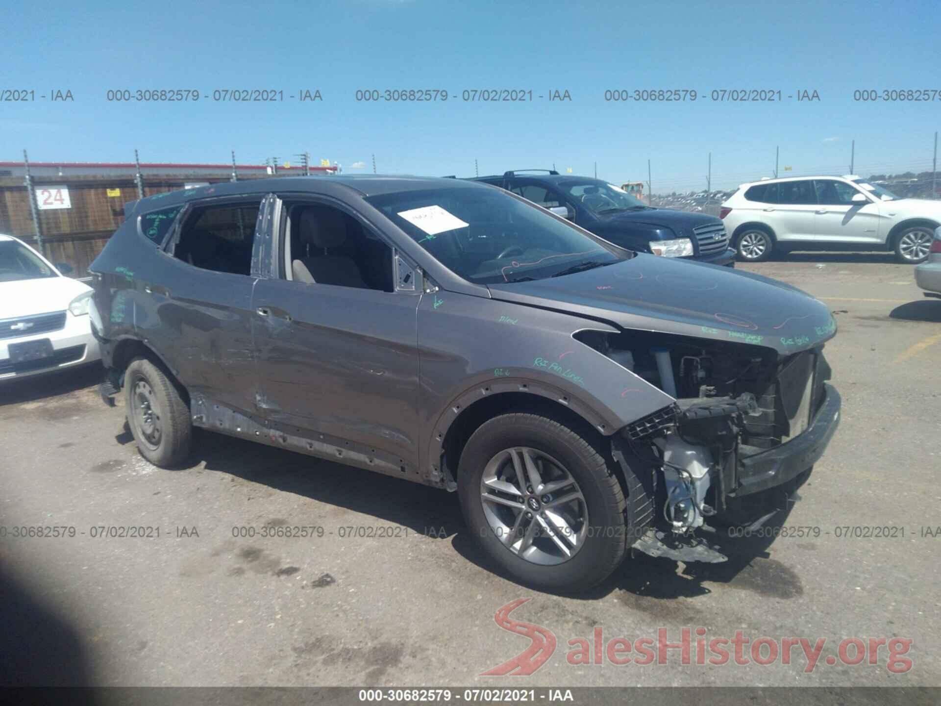 5XYZTDLB7HG432433 2017 HYUNDAI SANTA FE SPORT