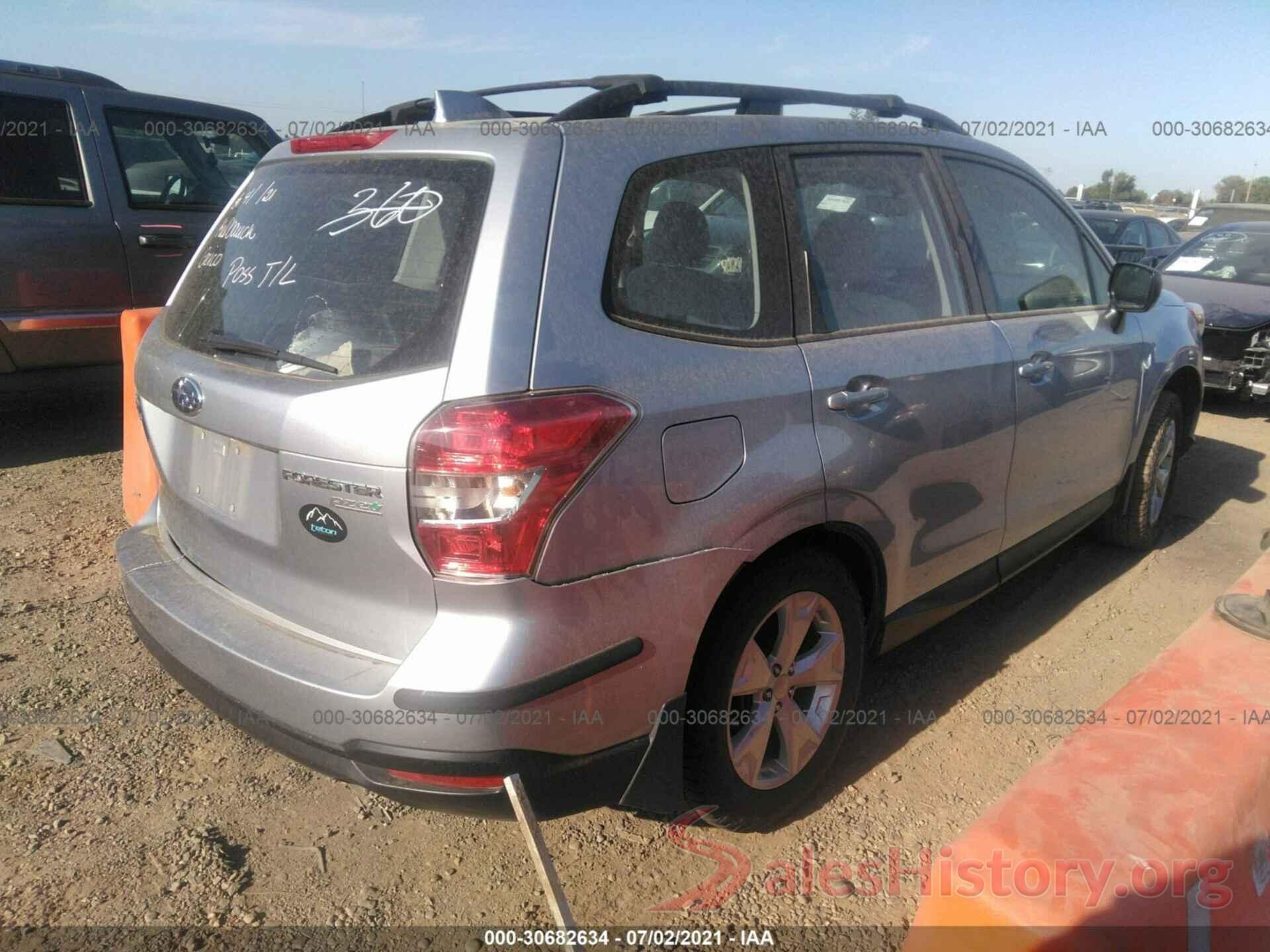 JF2SJABCXGH474926 2016 SUBARU FORESTER