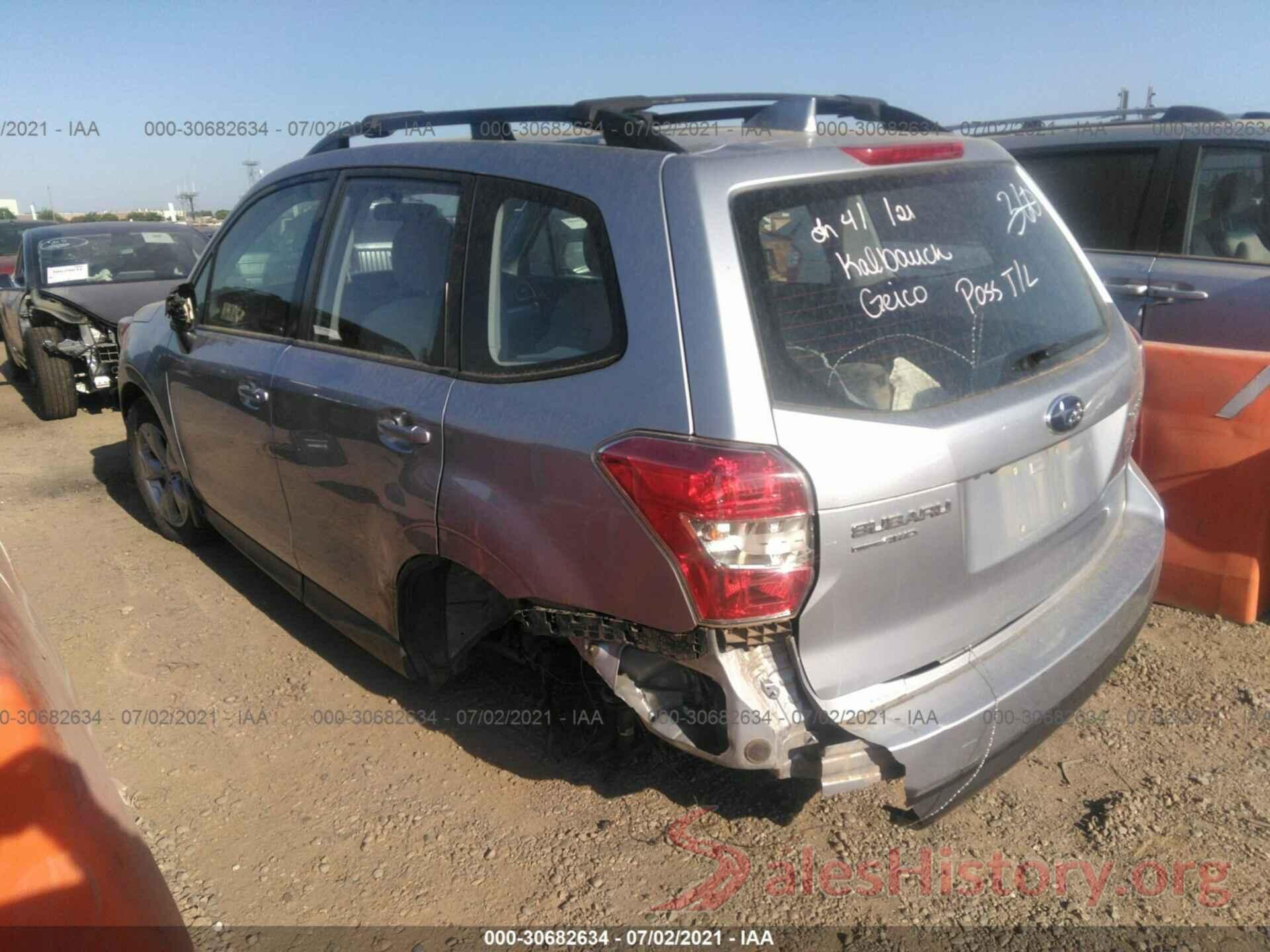 JF2SJABCXGH474926 2016 SUBARU FORESTER