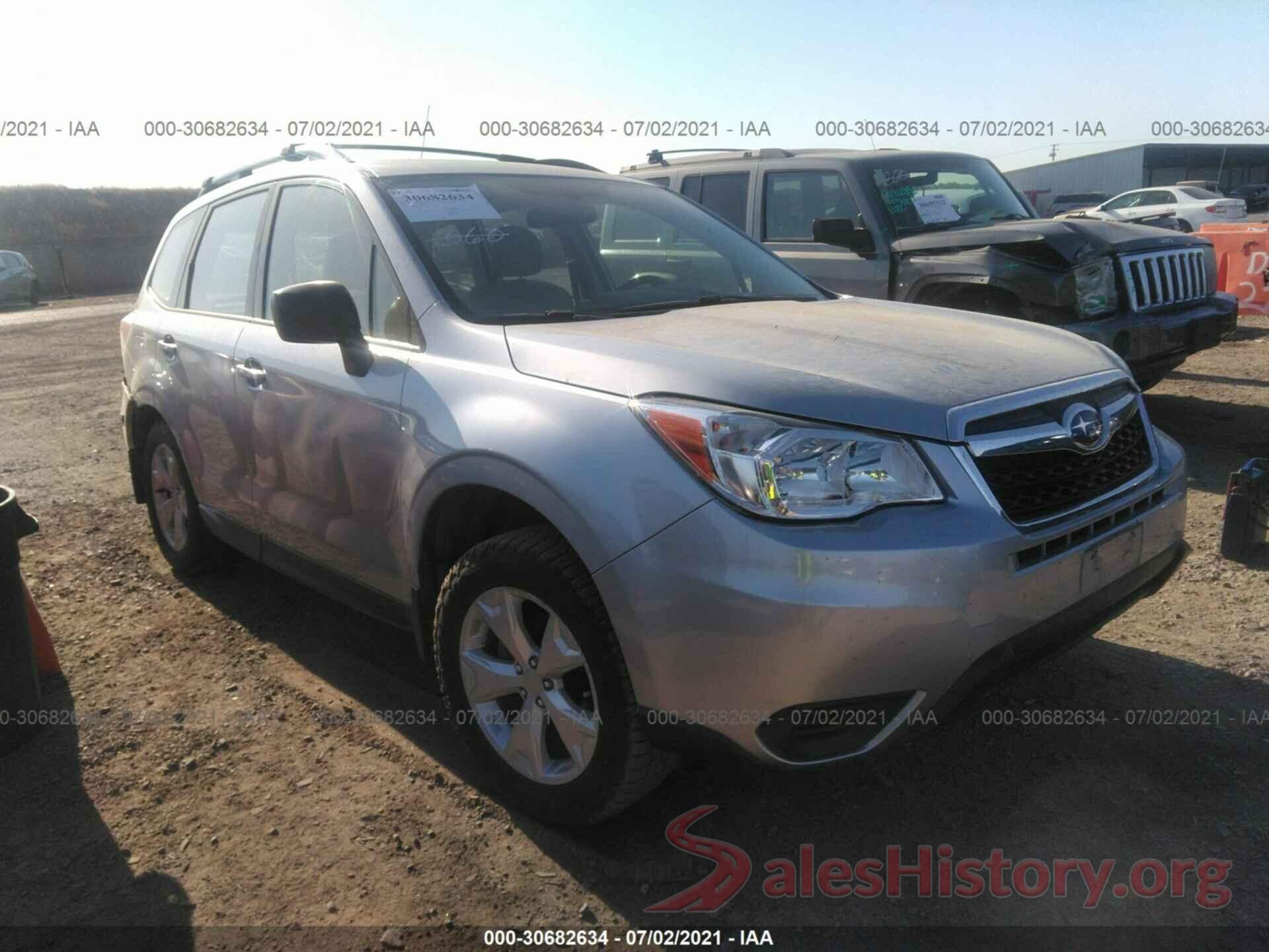 JF2SJABCXGH474926 2016 SUBARU FORESTER