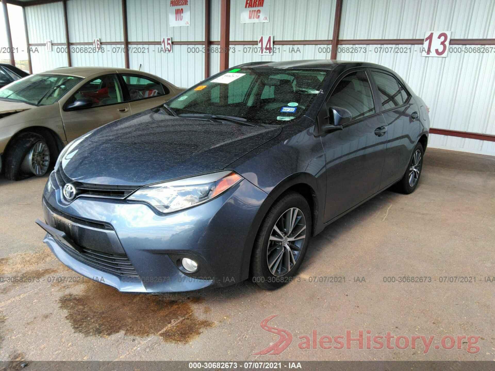 5YFBURHEXGP480615 2016 TOYOTA COROLLA