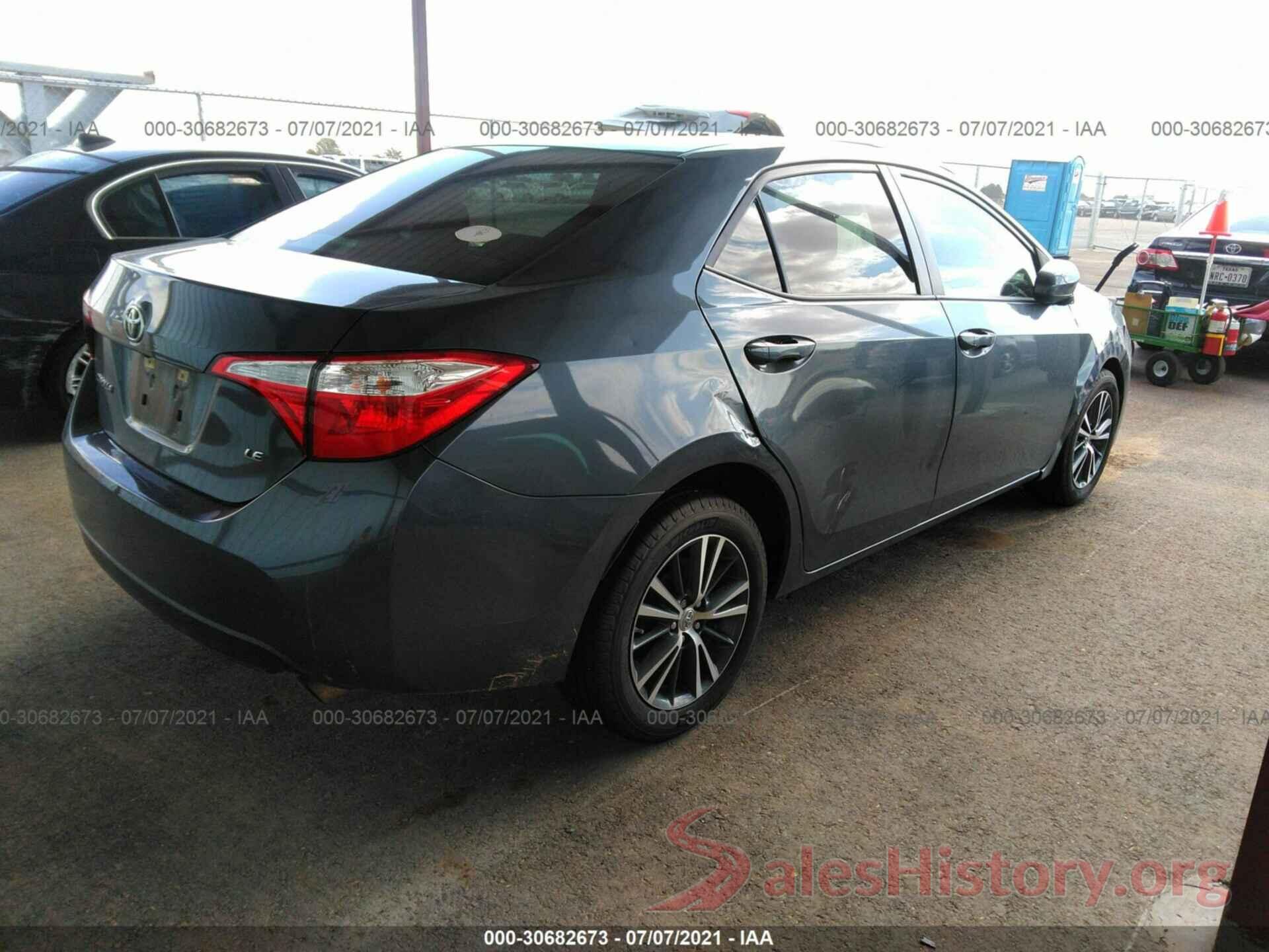 5YFBURHEXGP480615 2016 TOYOTA COROLLA