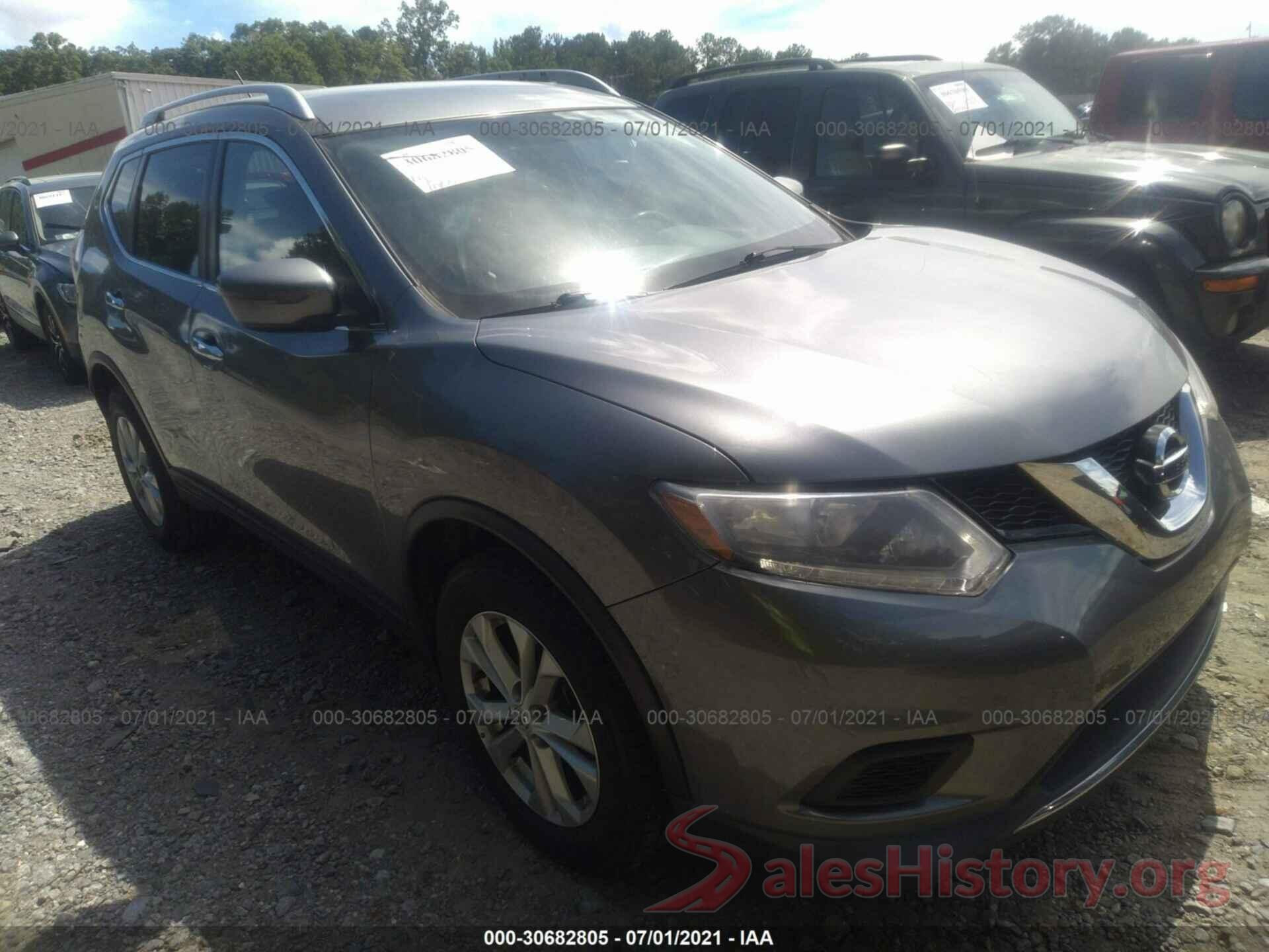 KNMAT2MT4GP610173 2016 NISSAN ROGUE