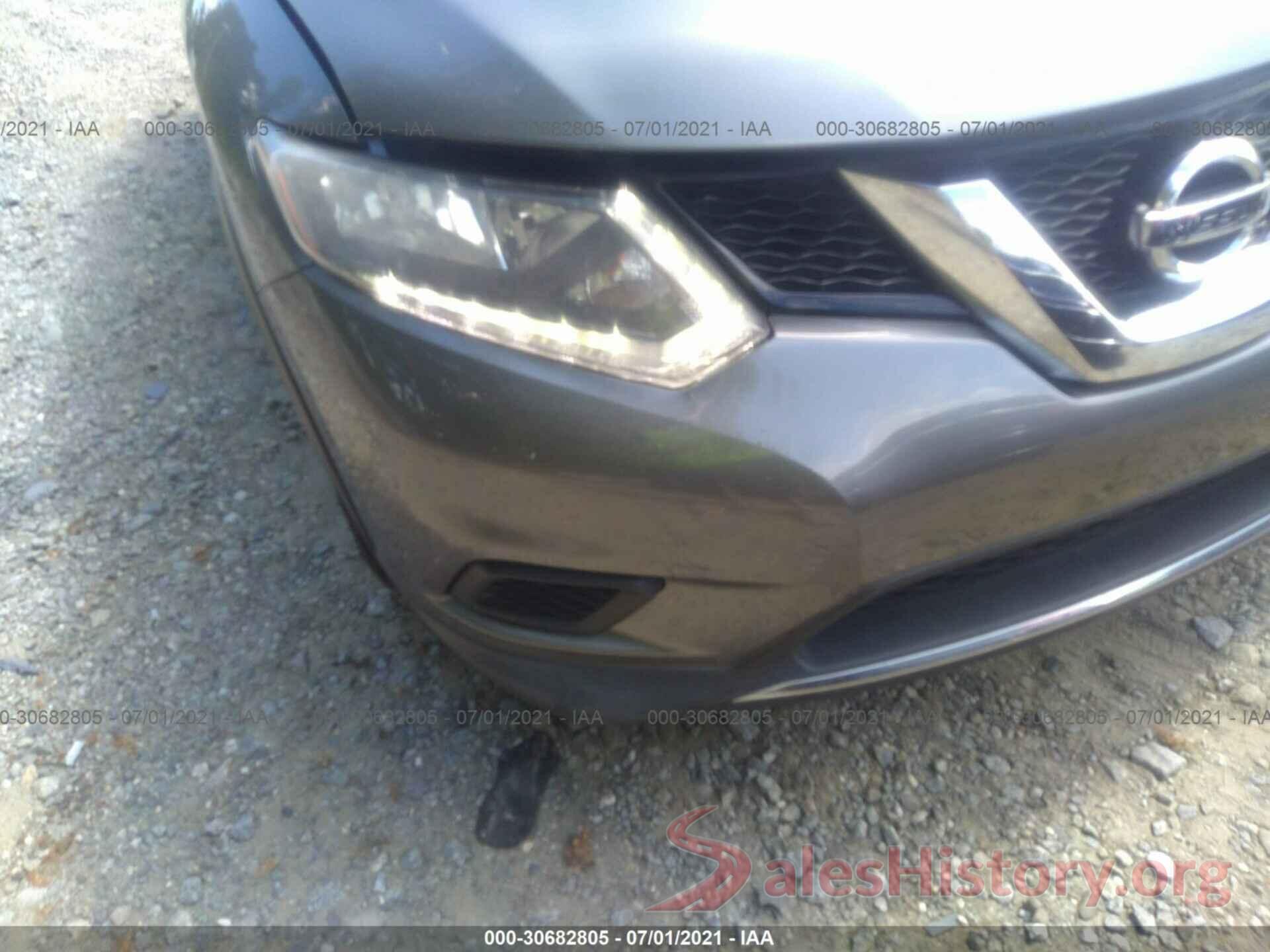 KNMAT2MT4GP610173 2016 NISSAN ROGUE