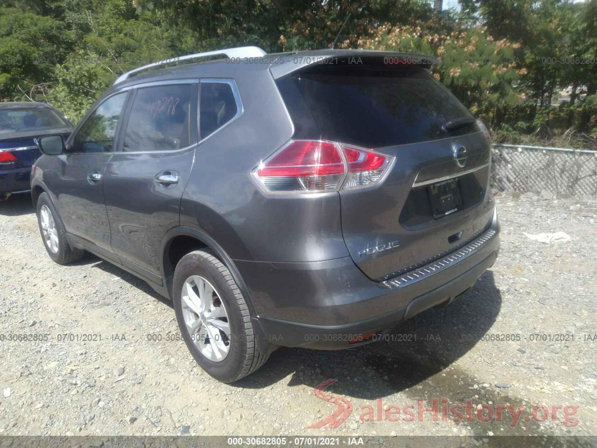 KNMAT2MT4GP610173 2016 NISSAN ROGUE