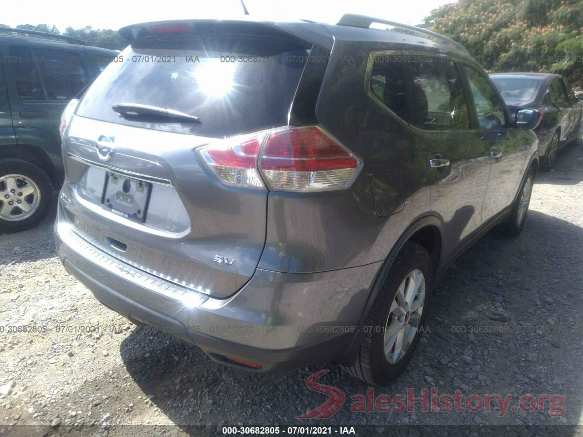 KNMAT2MT4GP610173 2016 NISSAN ROGUE