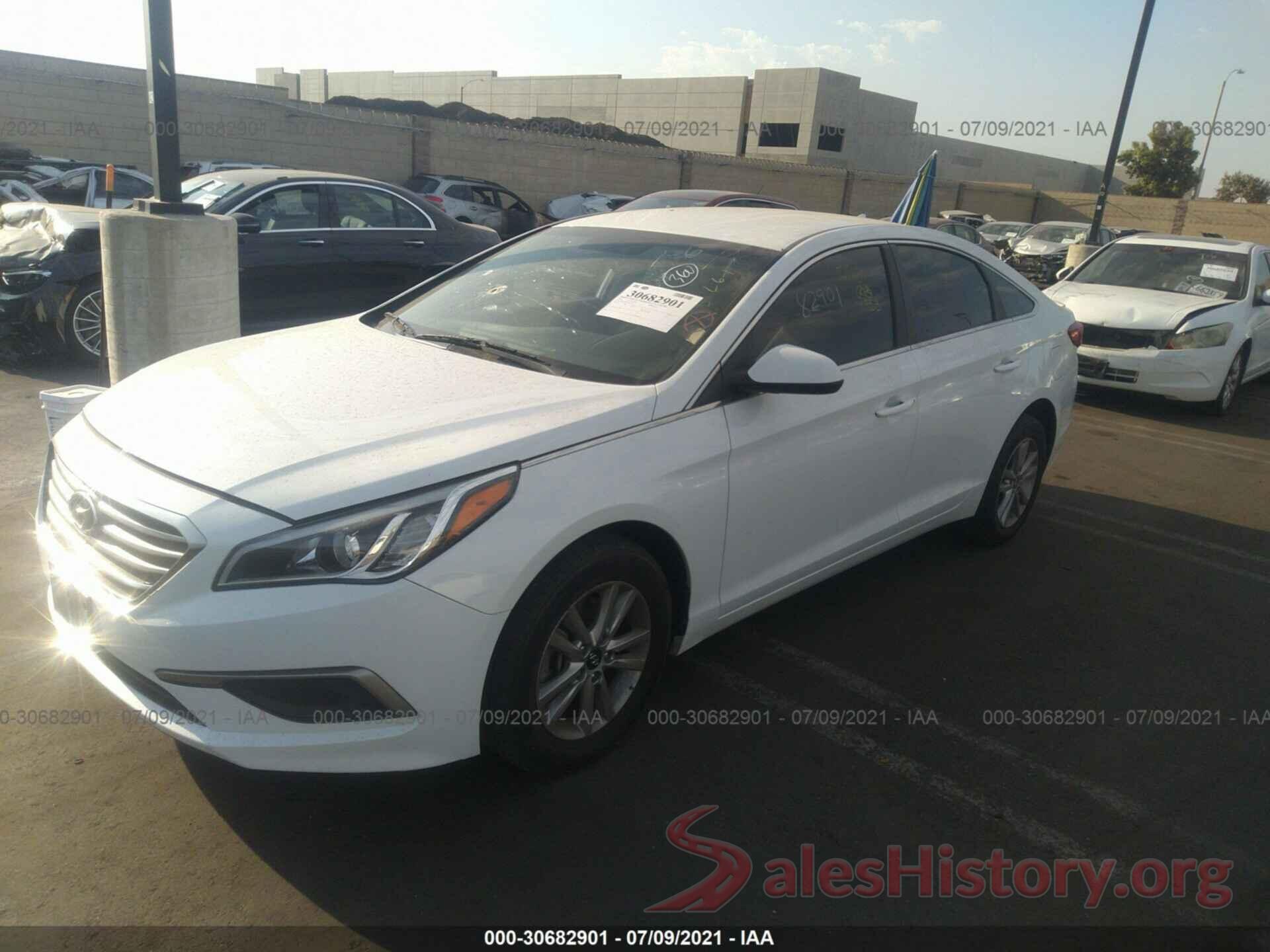 5NPE24AF7GH345517 2016 HYUNDAI SONATA