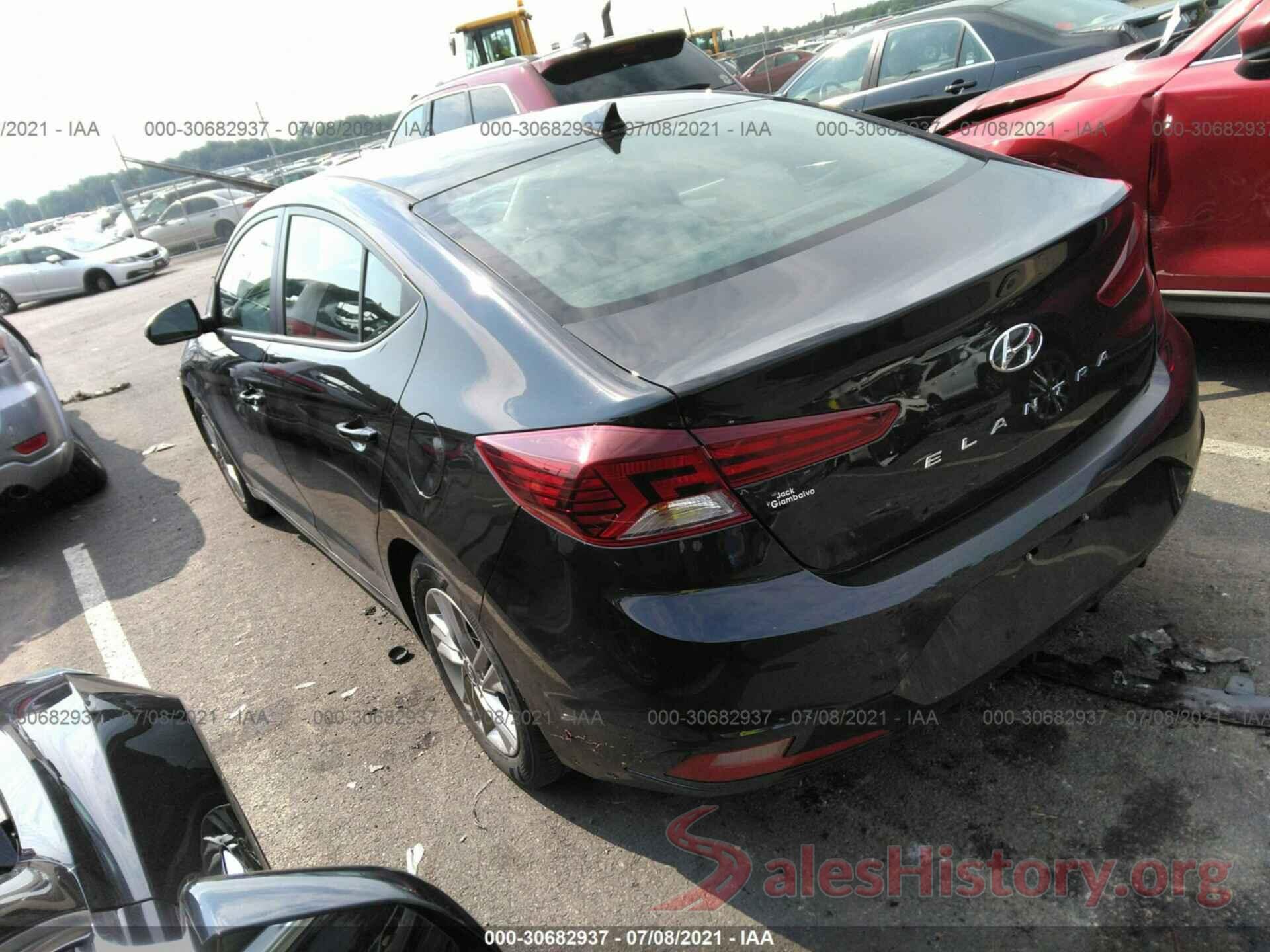 KMHD84LFXLU107387 2020 HYUNDAI ELANTRA