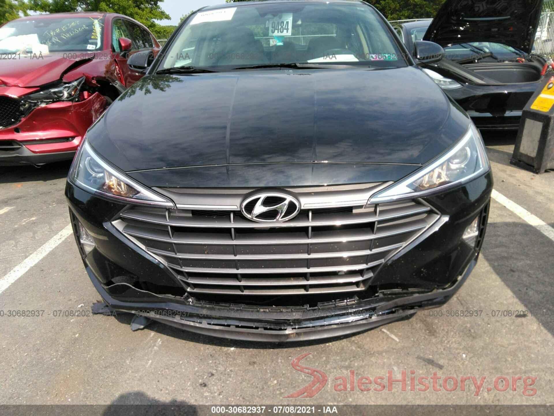 KMHD84LFXLU107387 2020 HYUNDAI ELANTRA