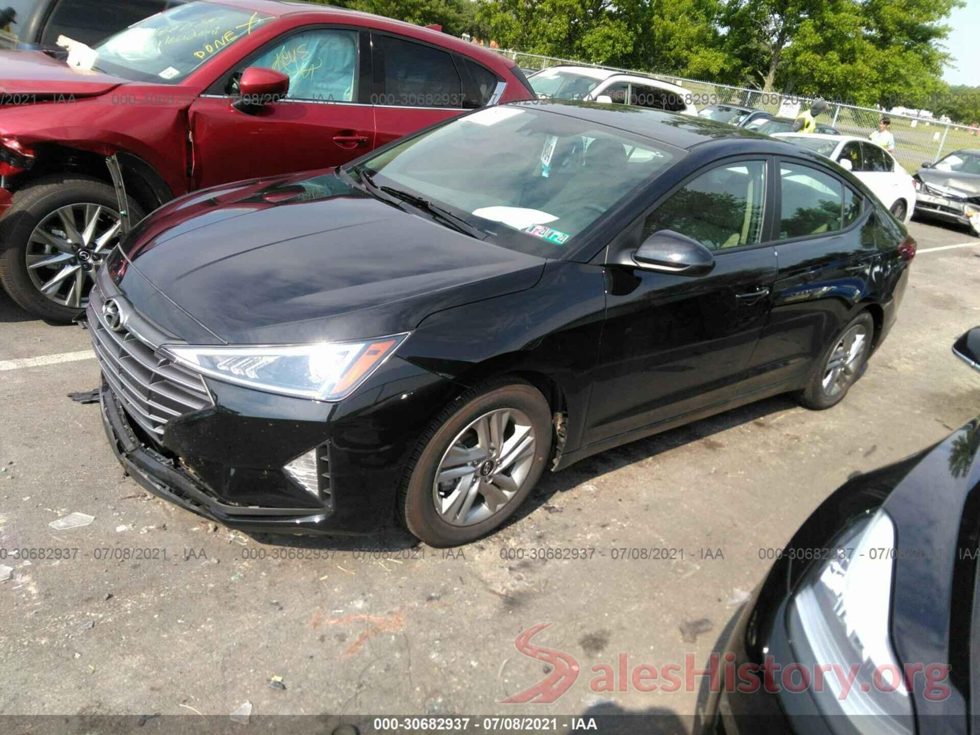 KMHD84LFXLU107387 2020 HYUNDAI ELANTRA