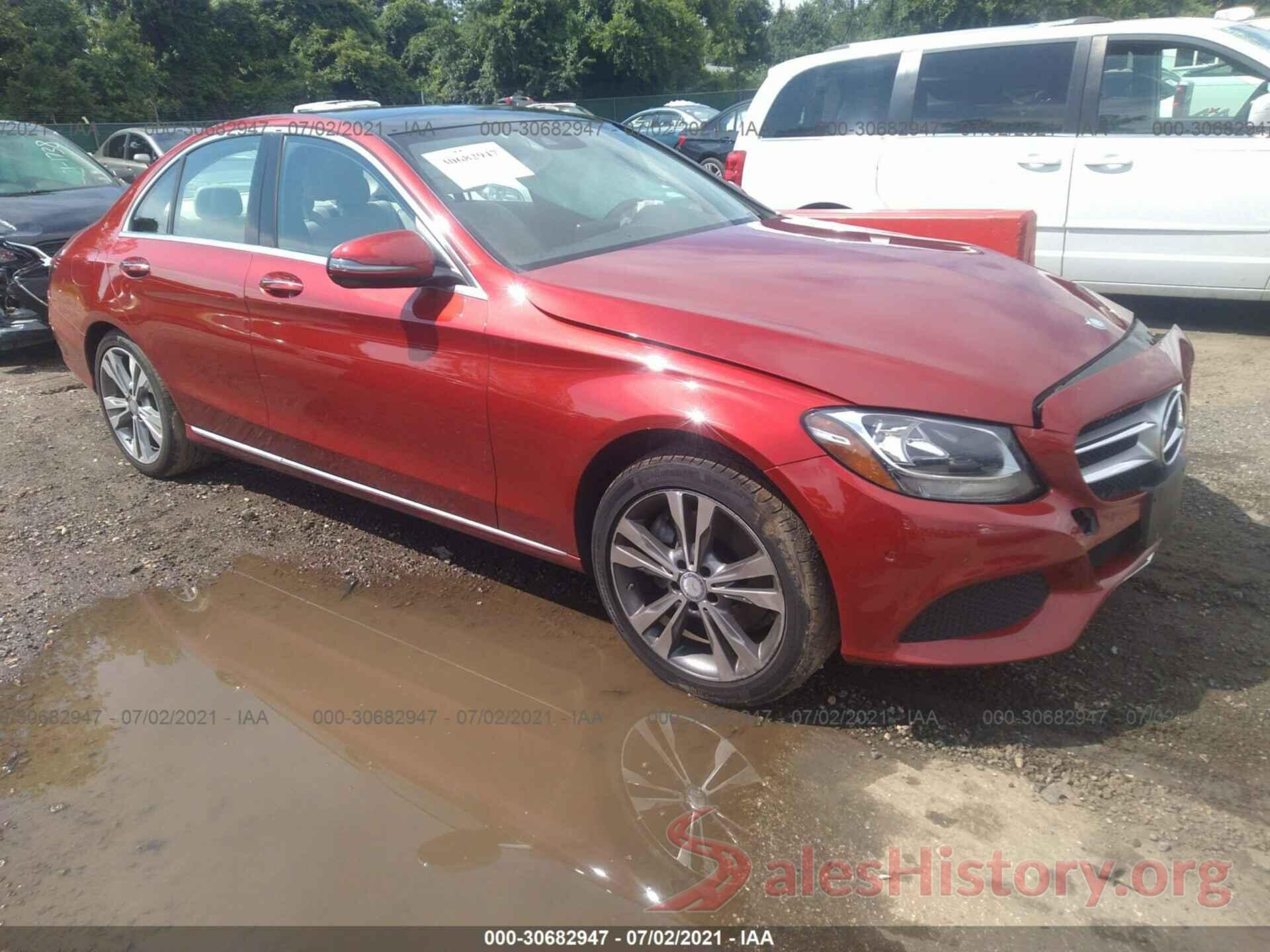 55SWF4KB7HU194102 2017 MERCEDES-BENZ C-CLASS