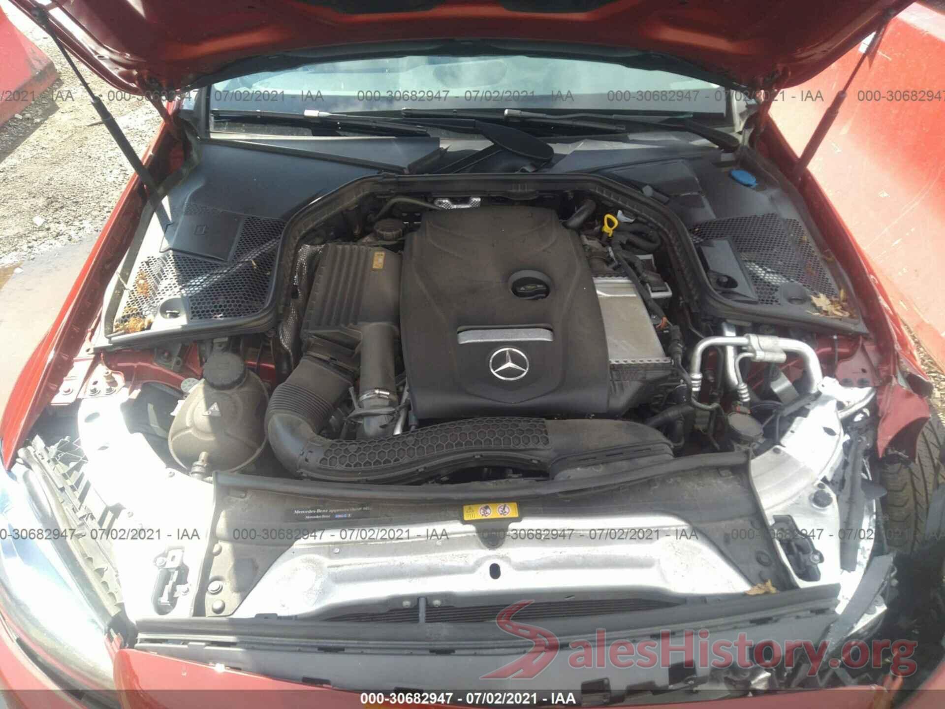 55SWF4KB7HU194102 2017 MERCEDES-BENZ C-CLASS