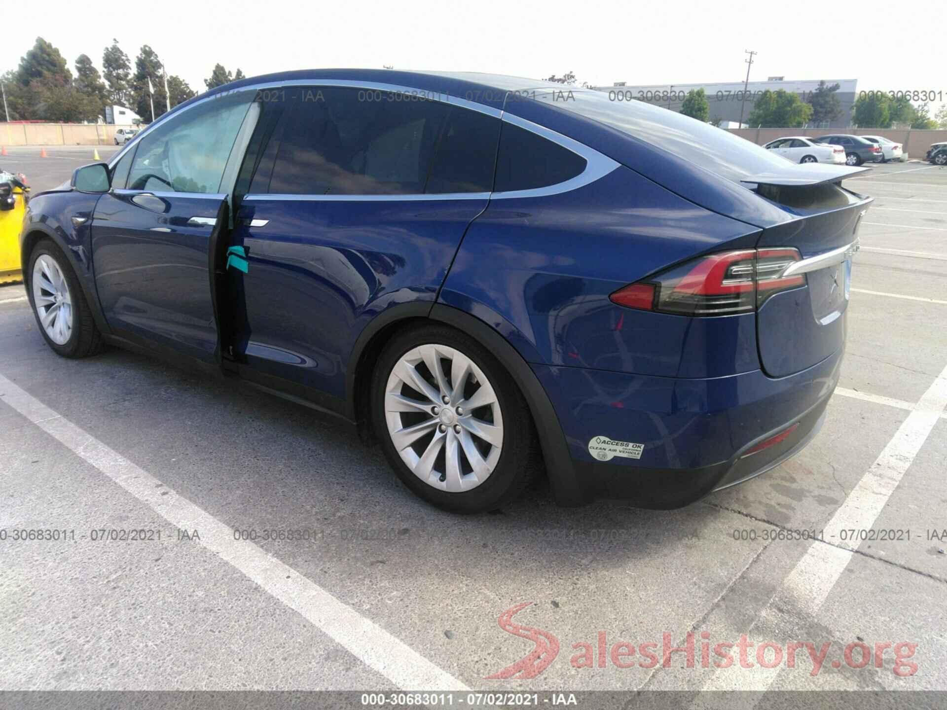 5YJXCBE27GF006532 2016 TESLA MODEL X