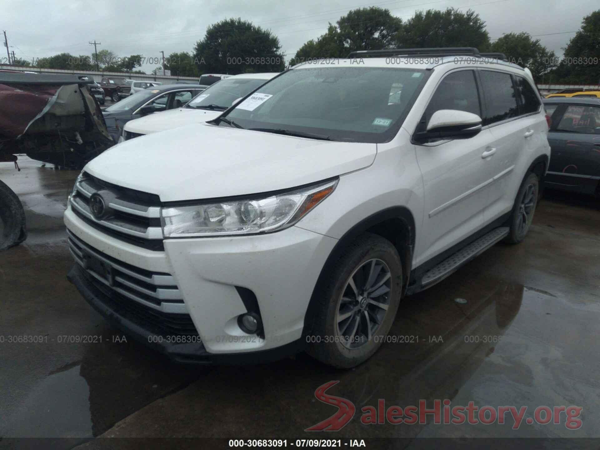 5TDKZRFH9KS565797 2019 TOYOTA HIGHLANDER