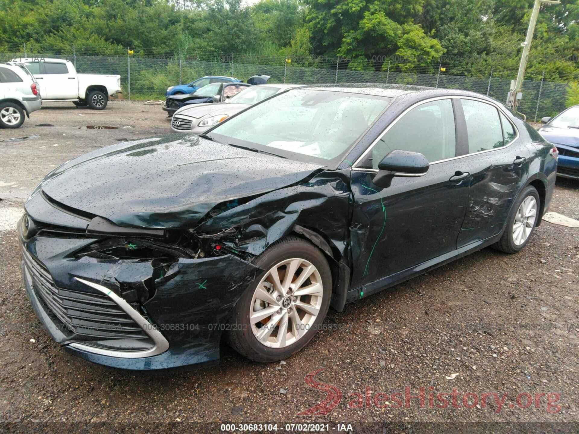 4T1R11AK1MU564552 2021 TOYOTA CAMRY