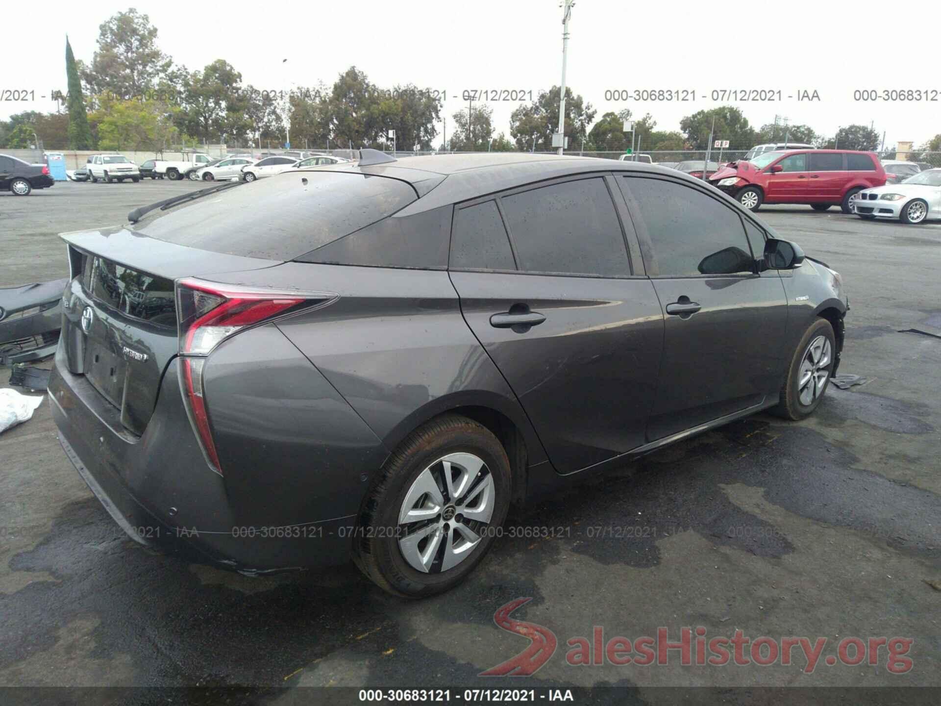 JTDKBRFU9J3584917 2018 TOYOTA PRIUS