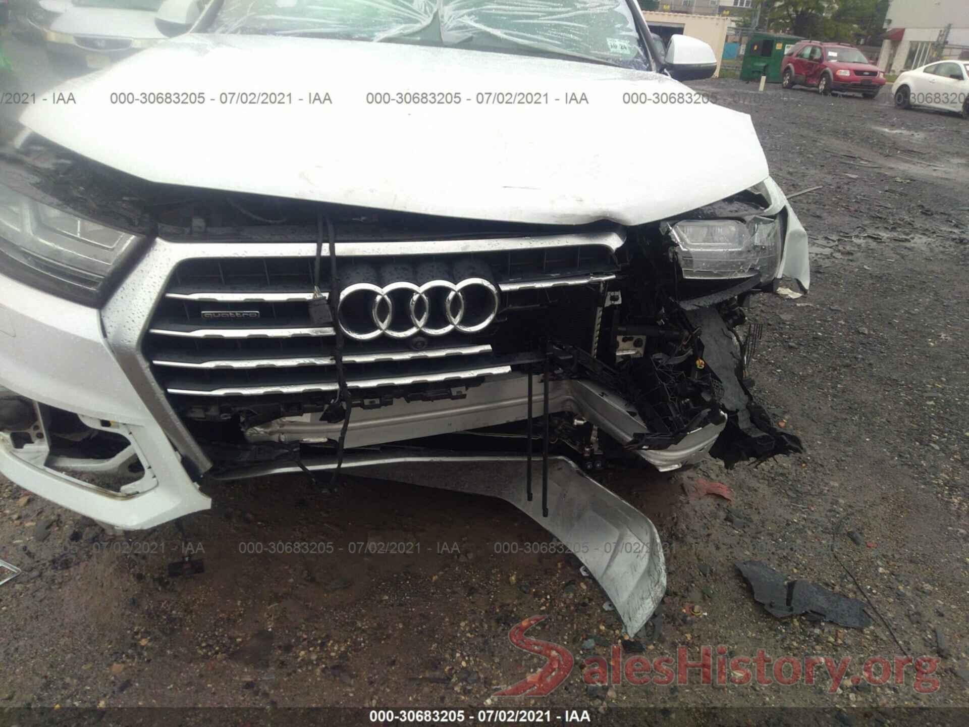 WA1VAAF74KD020402 2019 AUDI Q7