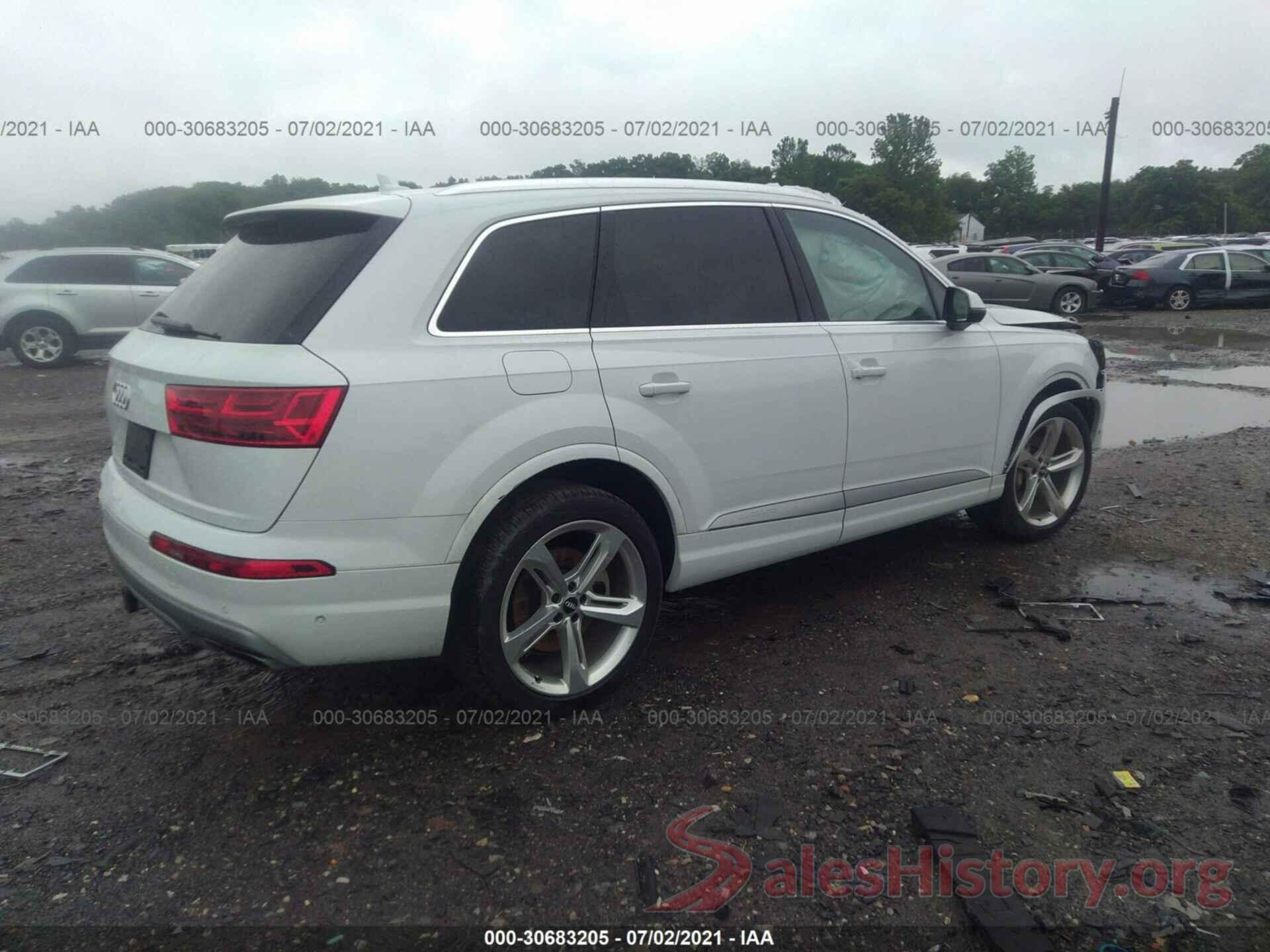 WA1VAAF74KD020402 2019 AUDI Q7