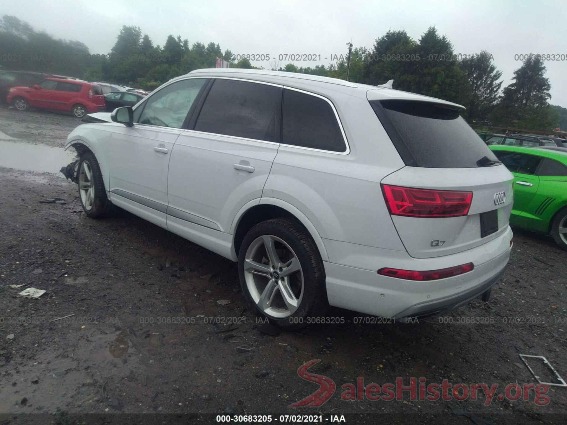 WA1VAAF74KD020402 2019 AUDI Q7